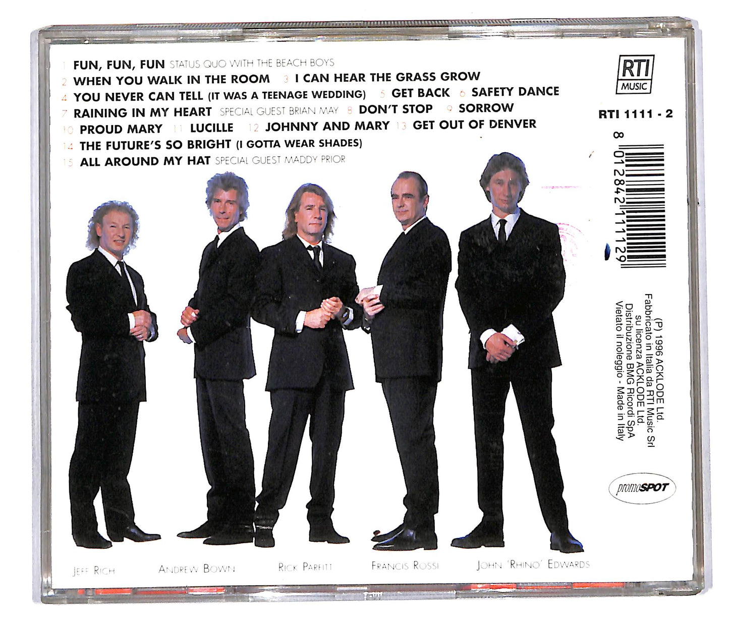 EBOND Status Quo - Don't Stop CD CD108034