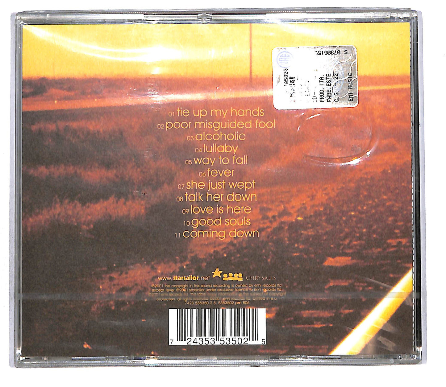 EBOND Starsailor - Love Is Here CD CD108060