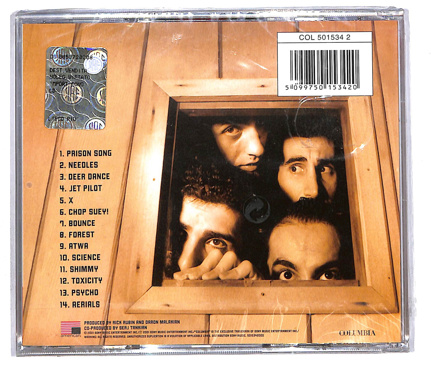 EBOND System Of A Down - Toxicity CD CD108065