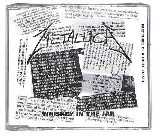 EBOND Metallica - Whiskey In The Jar - Part Three CD CD108117