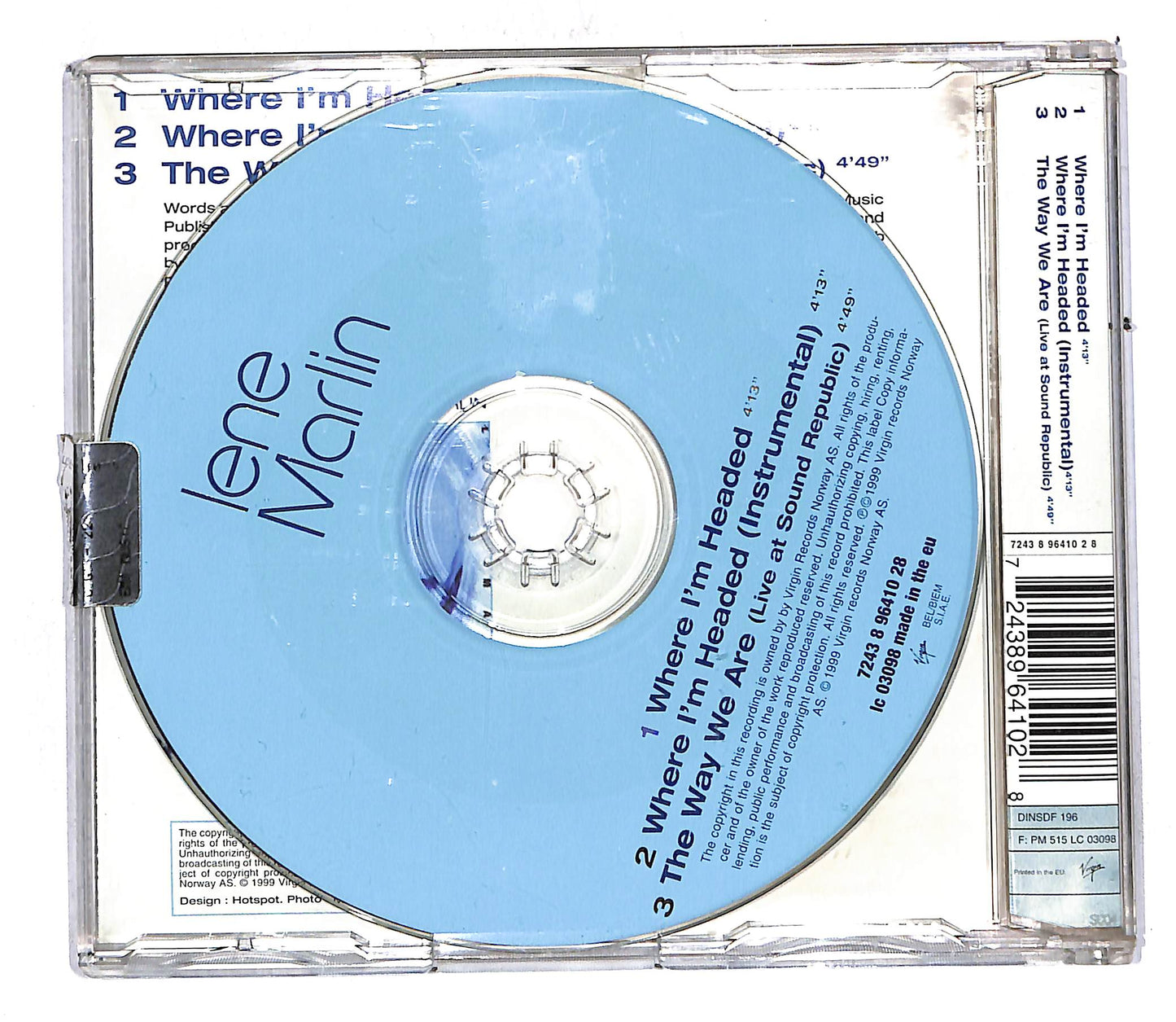 EBOND Lene Marlin - Where I'm Headed CD CD108121