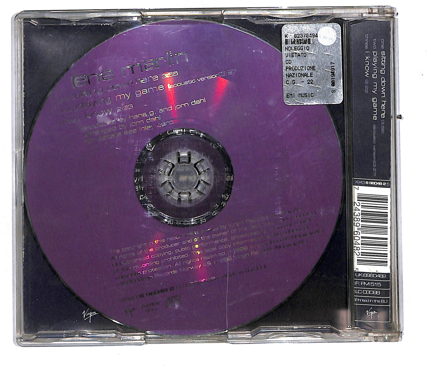 EBOND Lene Marlin - Sitting Down Here CD CD108206