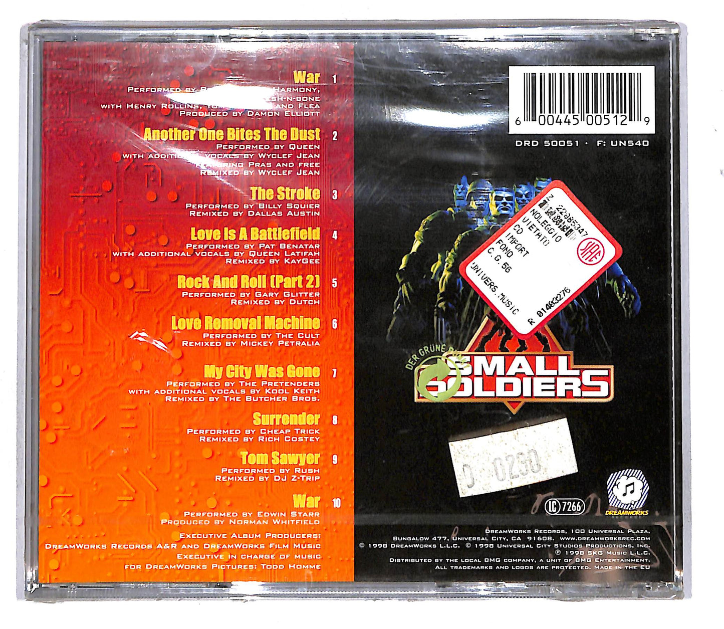 EBOND Various - Small Soldiers (Music From The Motion Picture) CD CD108239