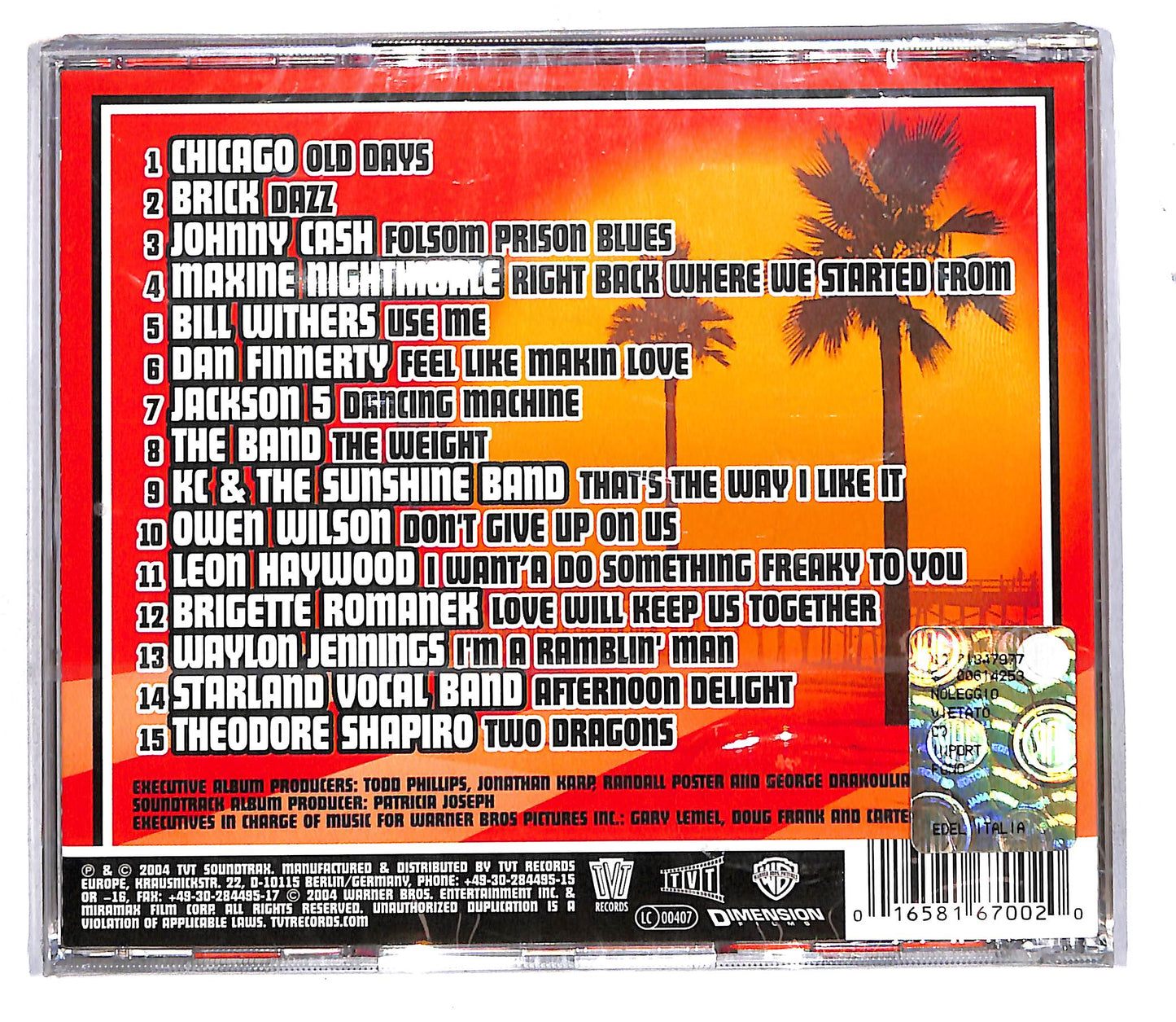 EBOND Various - Starsky & Hutch (Original Motion Picture Soundtrack) CD CD108242