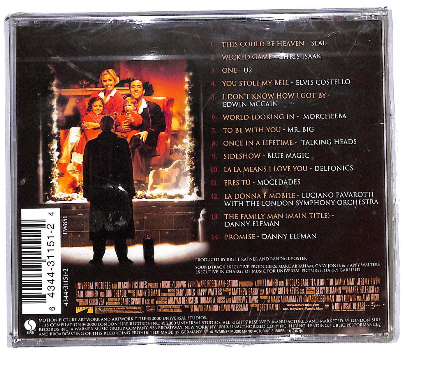 EBOND Various - The Family Man (Music From The Motion Picture) CD CD108404