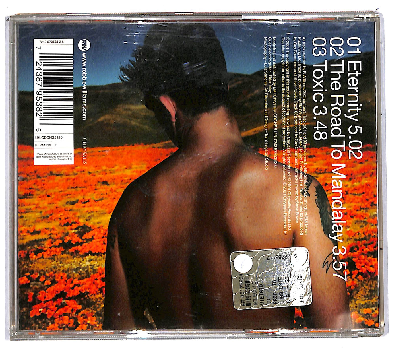 EBOND Robbie Williams - Eternity - The Road To Mandalay CD CD108430