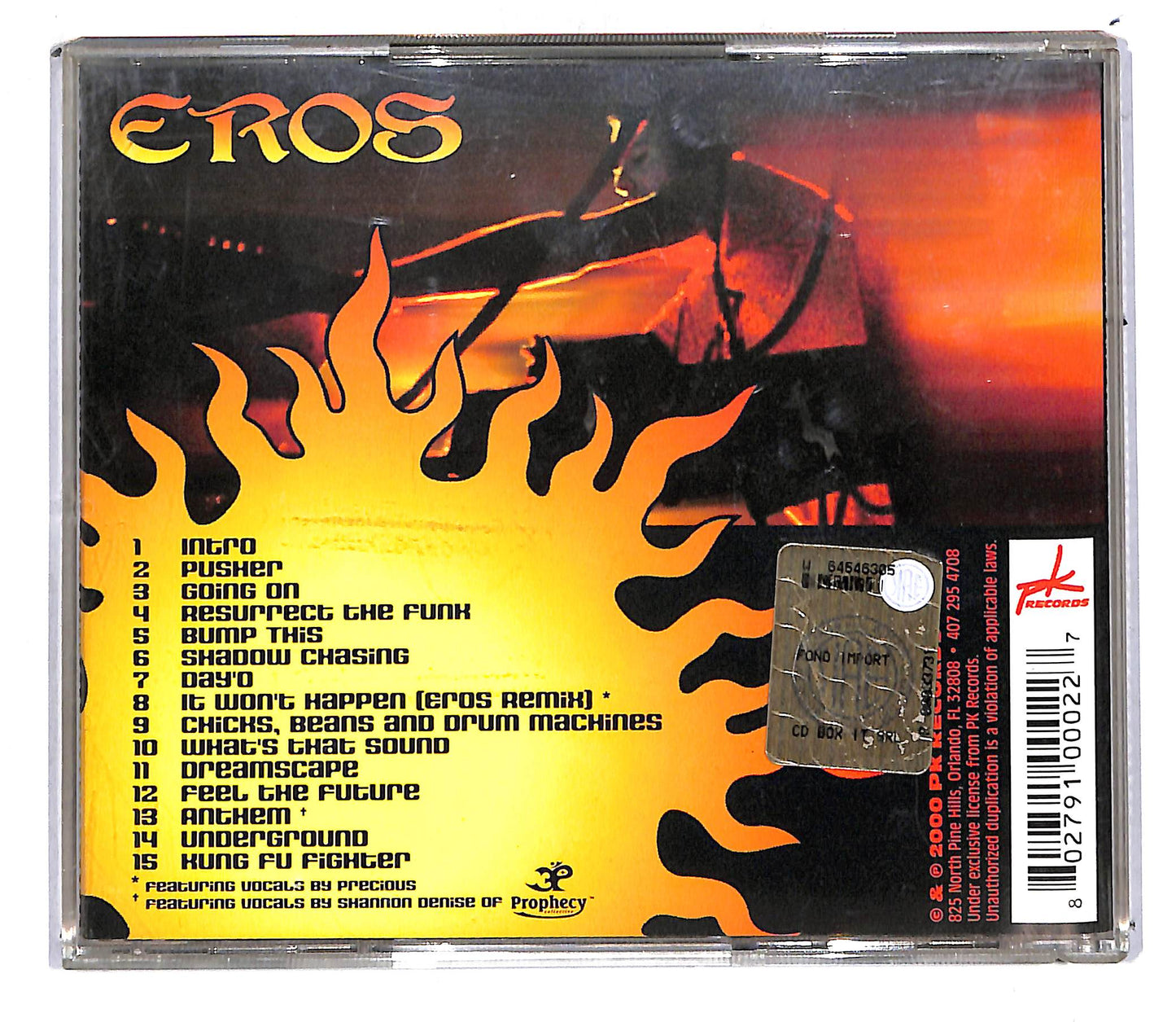 EBOND Eros - Eros CD CD108440