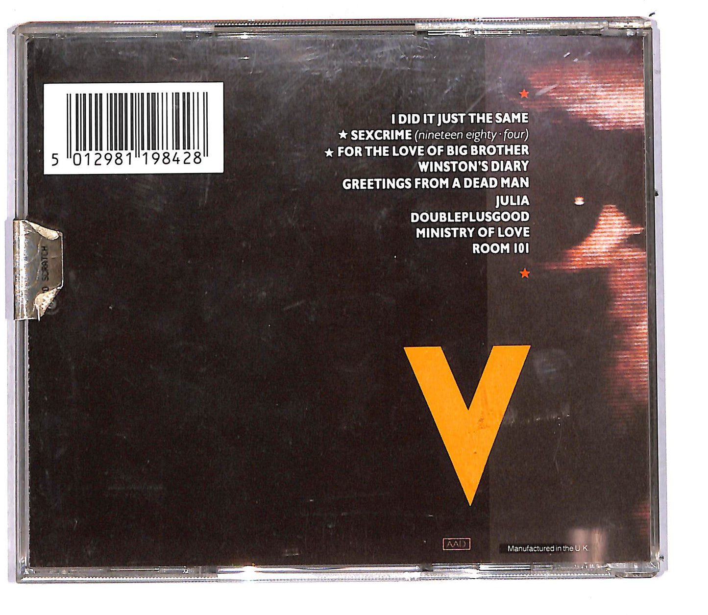 EBOND Eurythmics - 1984 (For The Love Of Big Brother) CD CD108449