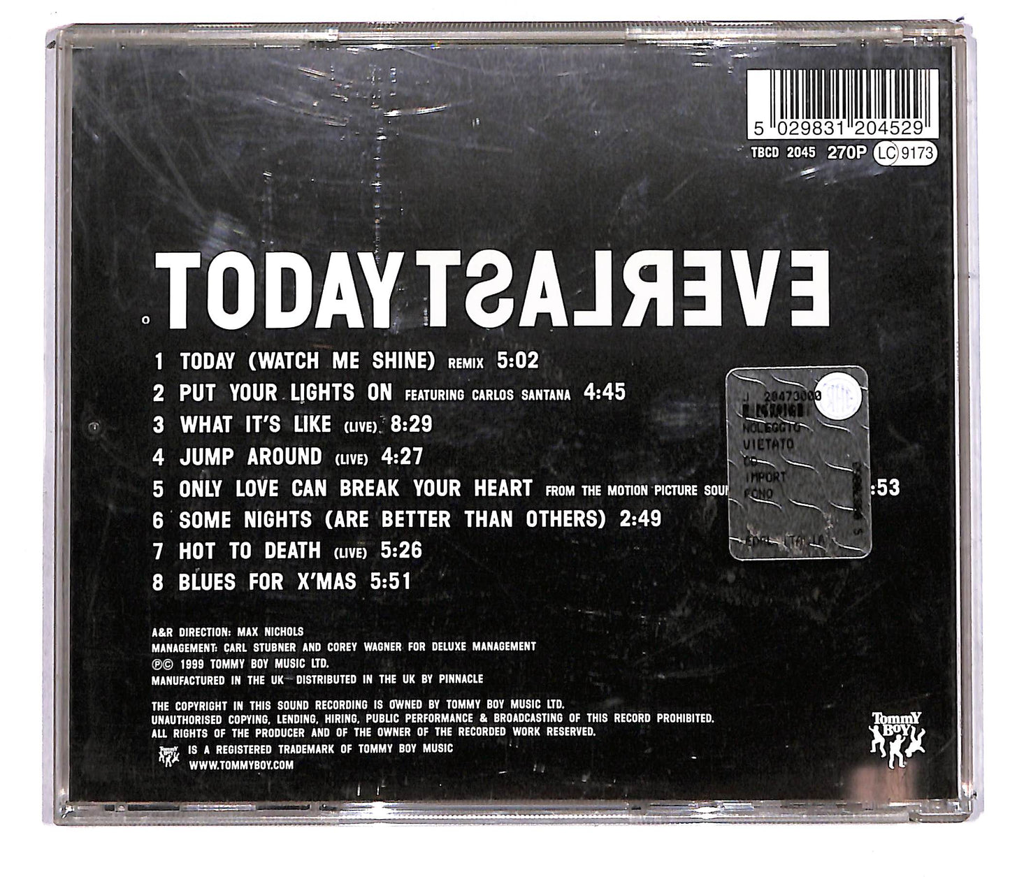 EBOND Everlast - Today CD CD108506
