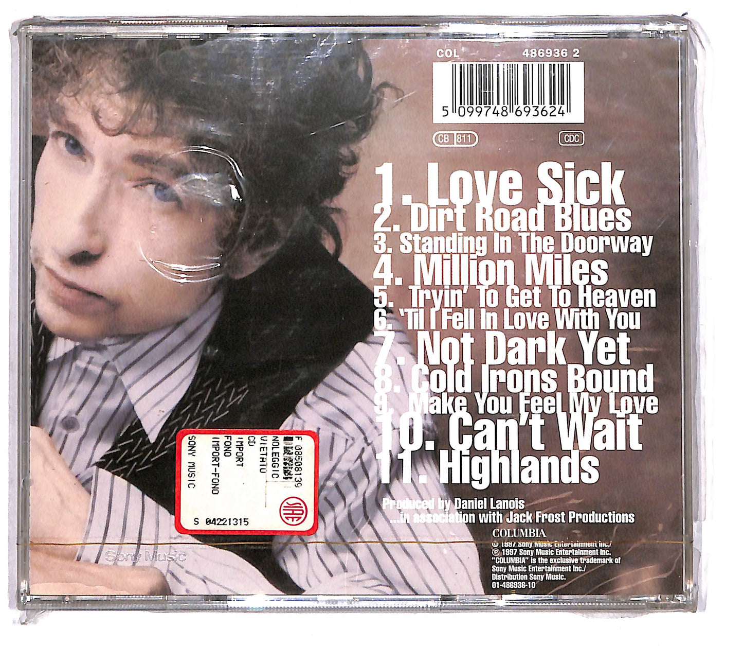 EBOND Bob Dylan - Time Out Of Mind CD CD108544