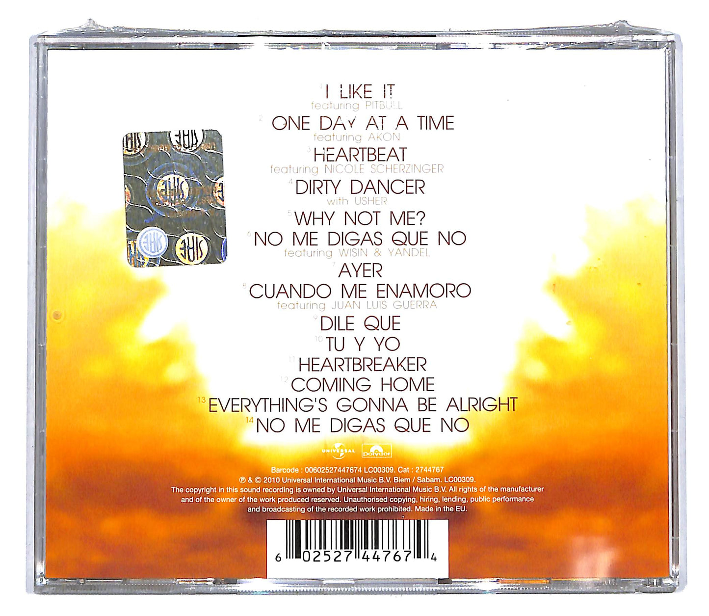 EBOND Enrique Iglesias - Euphoria CD CD108620
