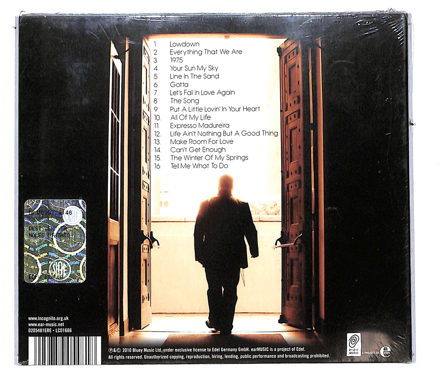 EBOND Incognito - Transatlantic R.P.M. CD CD108638