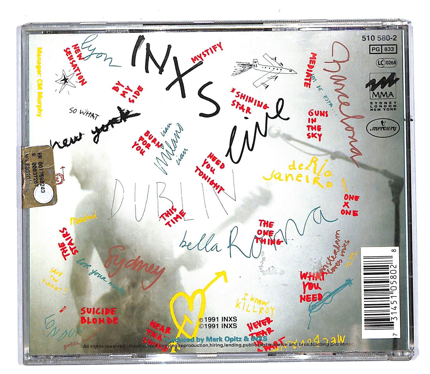 EBOND INXS - Live Baby Live CD CD108647