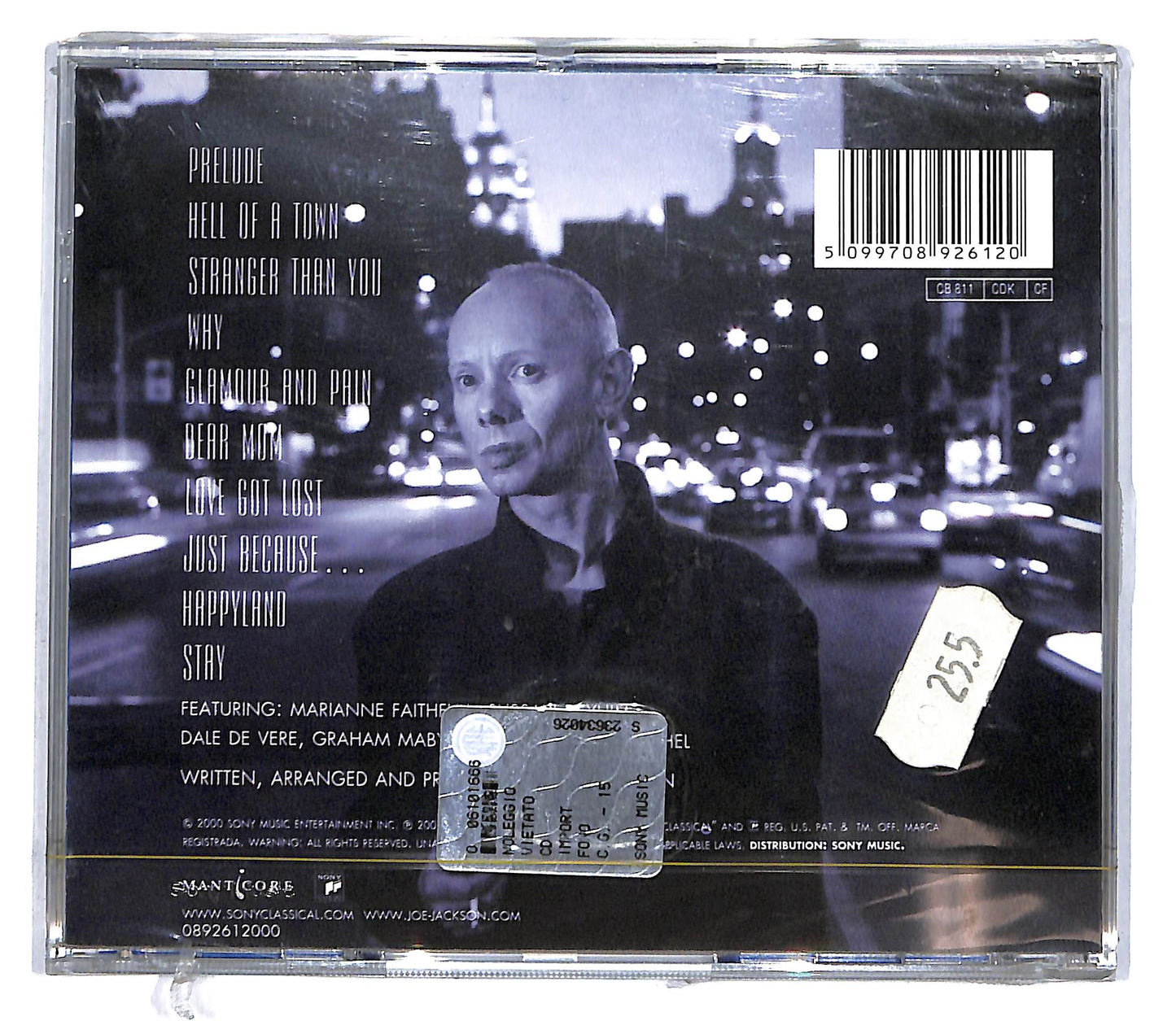 EBOND Joe Jackson - Night And Day II CD CD108653