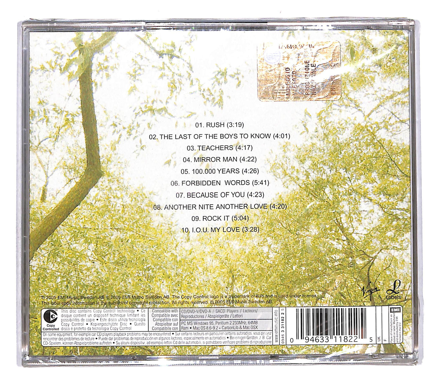 EBOND Jay-Jay Johanson - Rush CD CD108661
