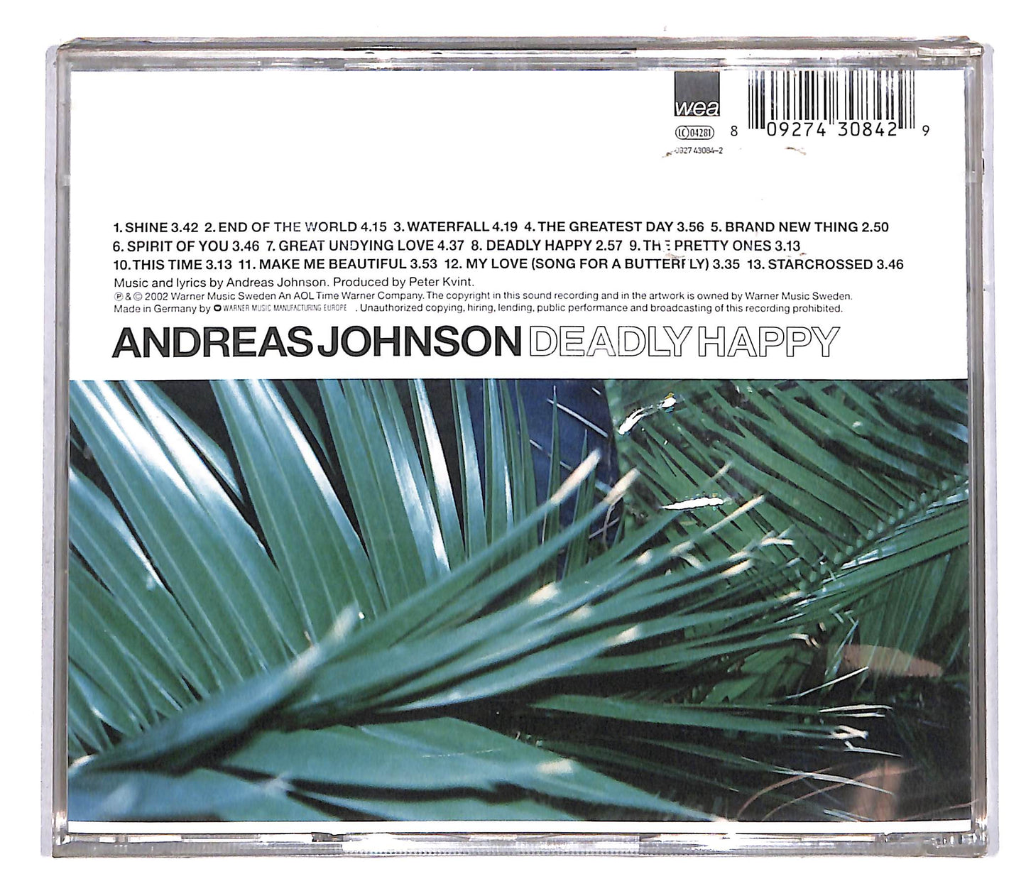 EBOND Andreas Johnson -Deadly Happy CD CD108663
