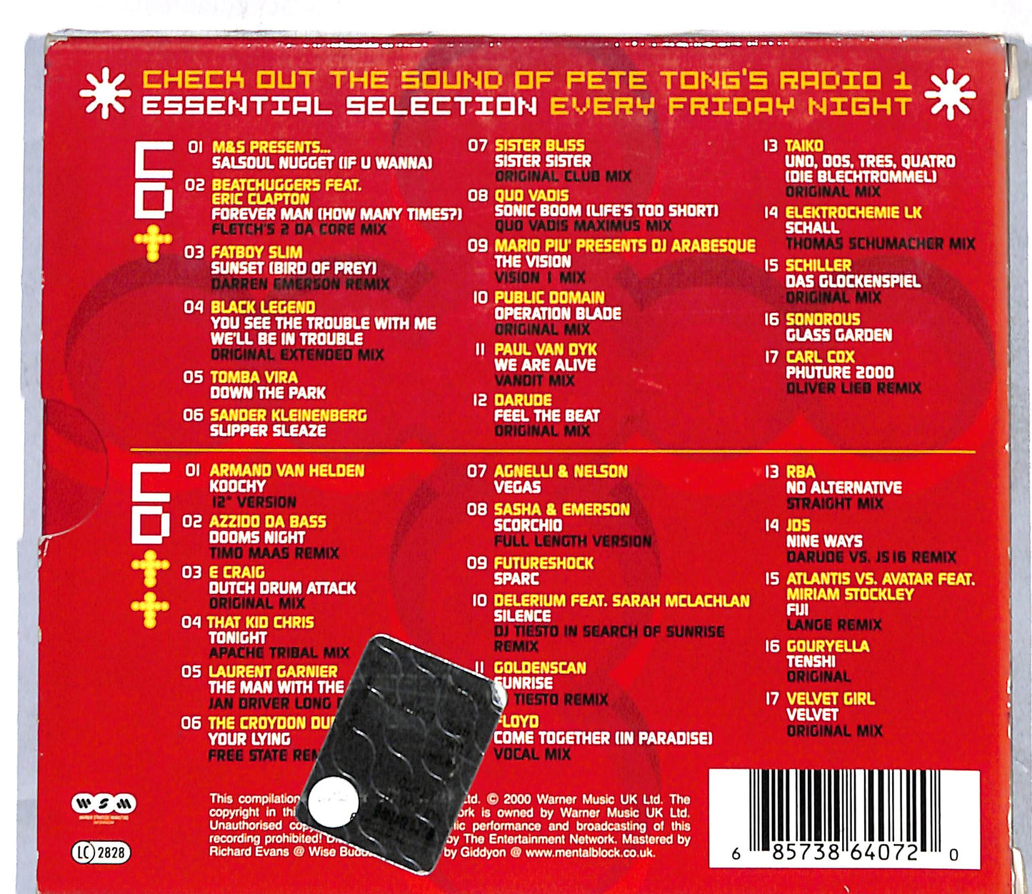 EBOND Various - Essential Selection Presents The Clubber's Bible CD CD108724