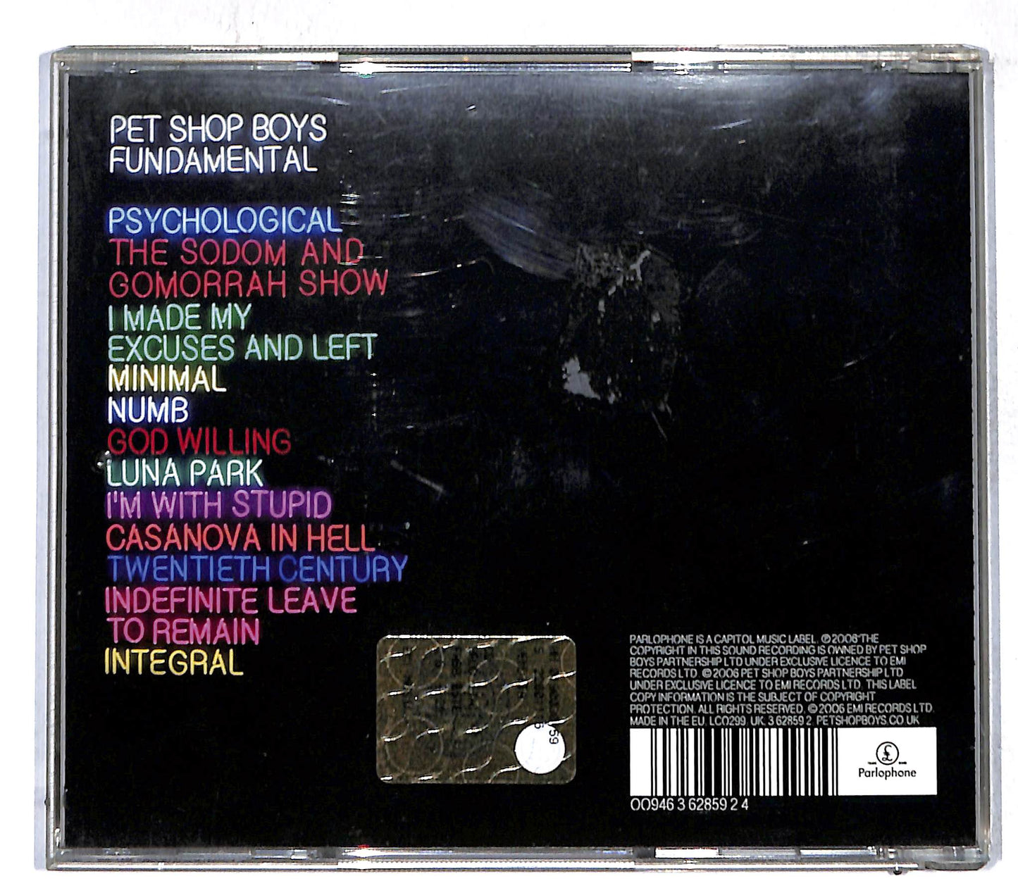 EBOND Pet Shop Boys - Fundamental CD CD108732