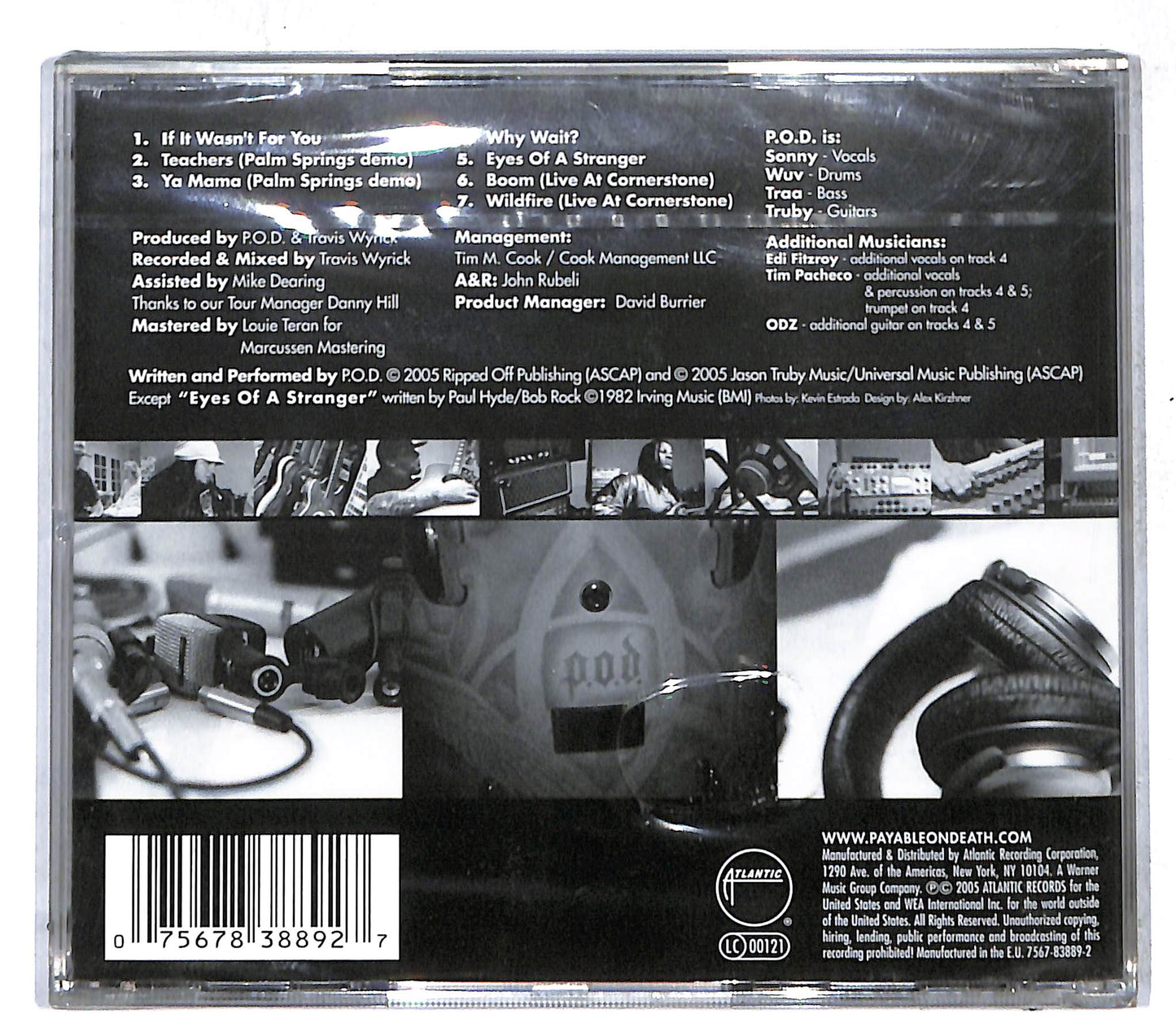 EBOND P.O.D. - The Warriors EP Vol. 2 CD CD108760