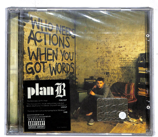 EBOND Plan B - Who Needs Actions When You Got Words CD CD108766