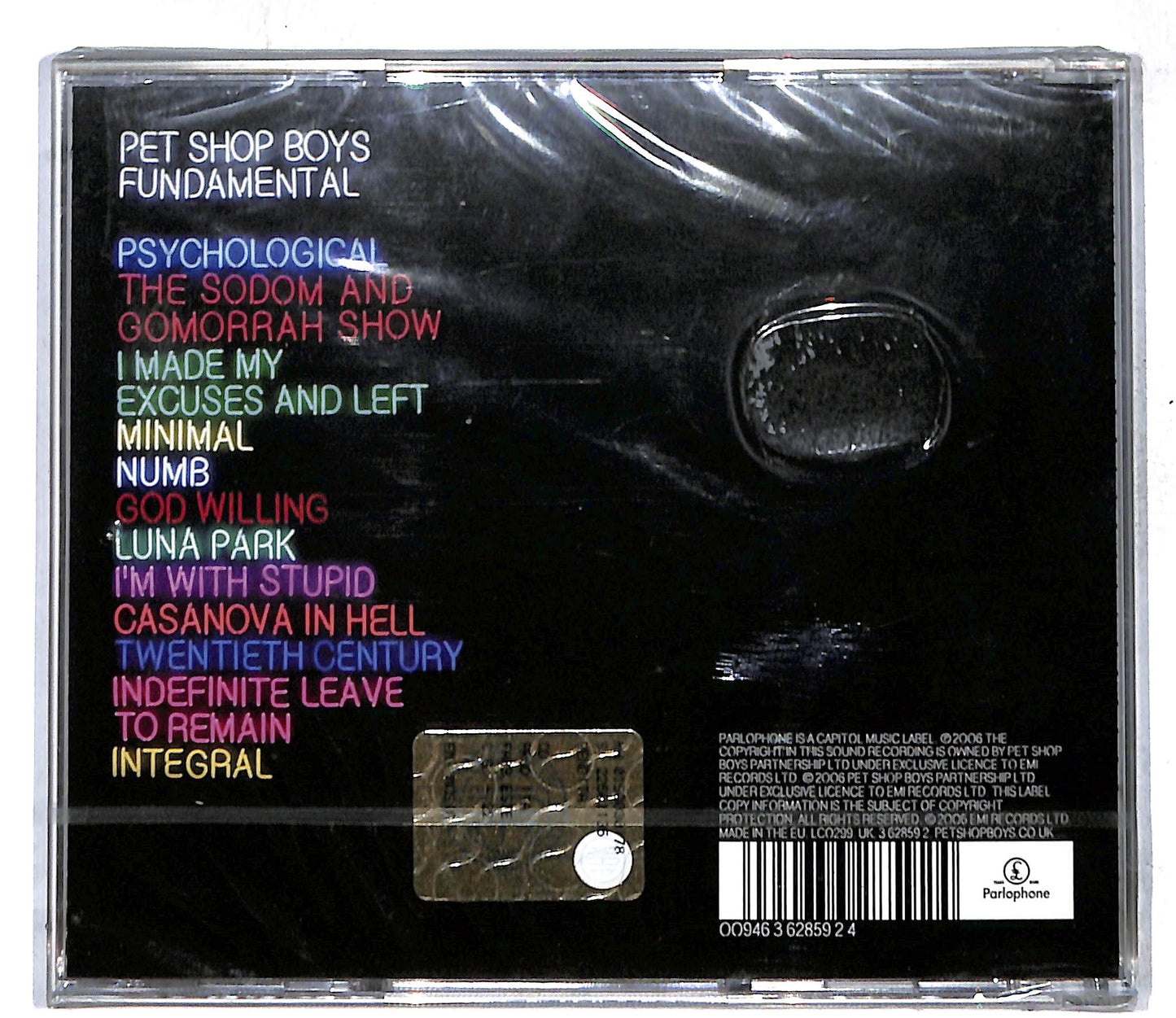 EBOND Pet Shop Boys - Fundamental CD CD108803