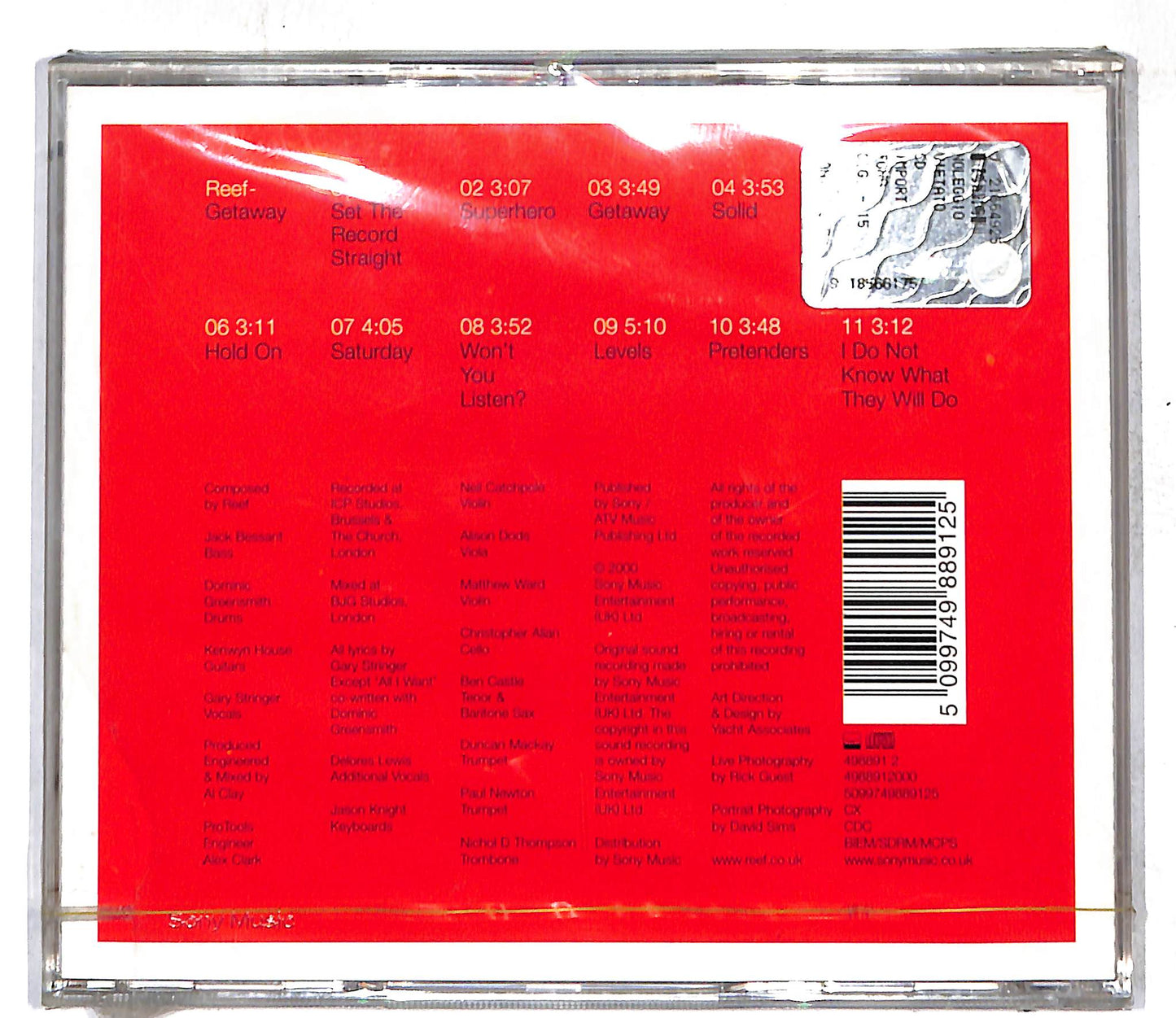 EBOND Reef - Getaway CD CD108845