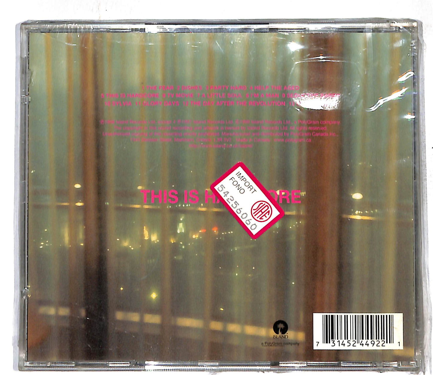EBOND Pulp - This Is Hardcore CD CD108853