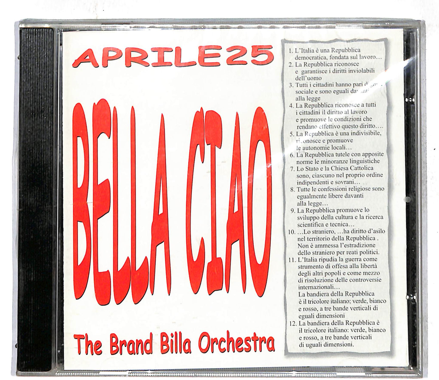 EBOND Bella Ciao Aprile 25 CD CD108857