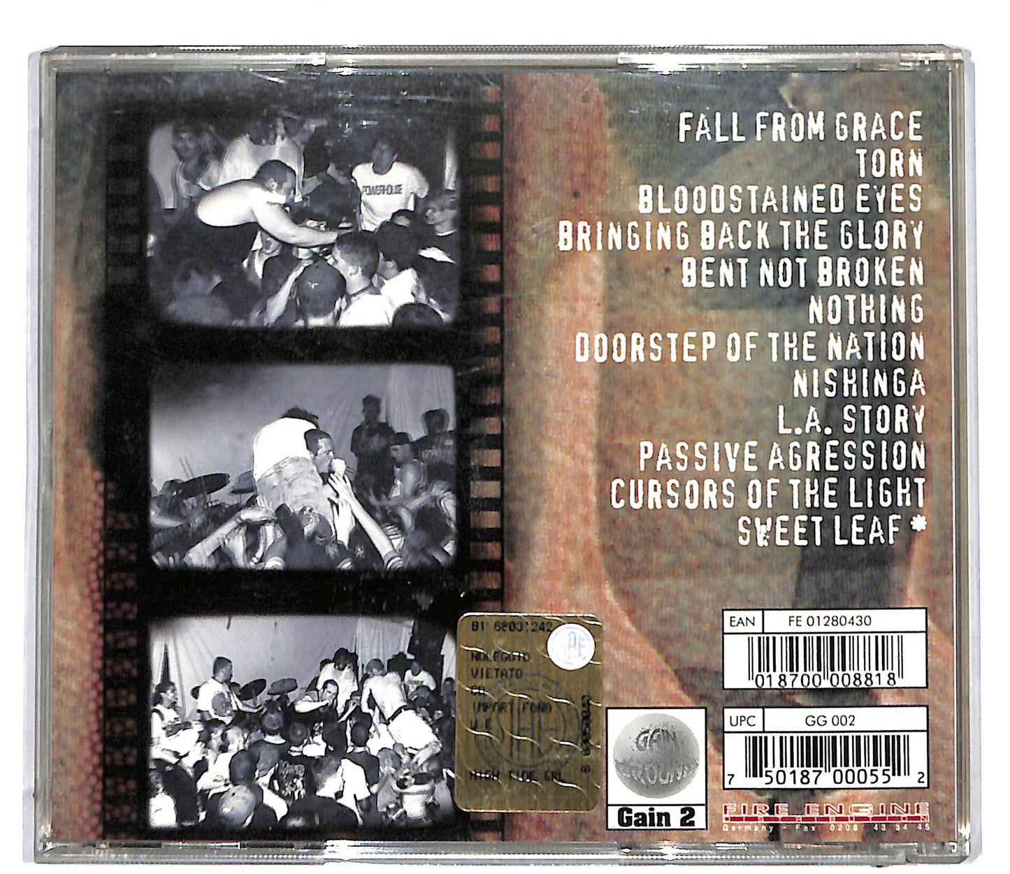 EBOND Next Step Up - Fall From Grace CD CD108908