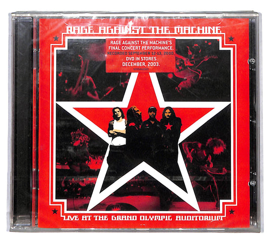 EBOND Rage Against The Machine - Live At The Grand Olympic Auditorium CD CD108910