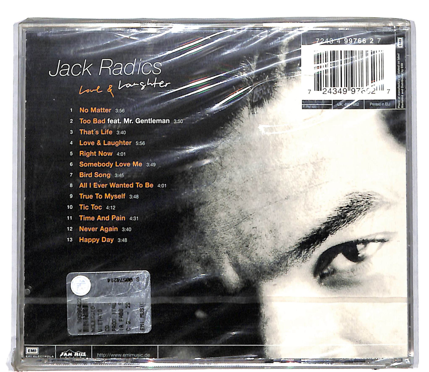 EBOND Jack Radics - Love & Laughter CD CD108912