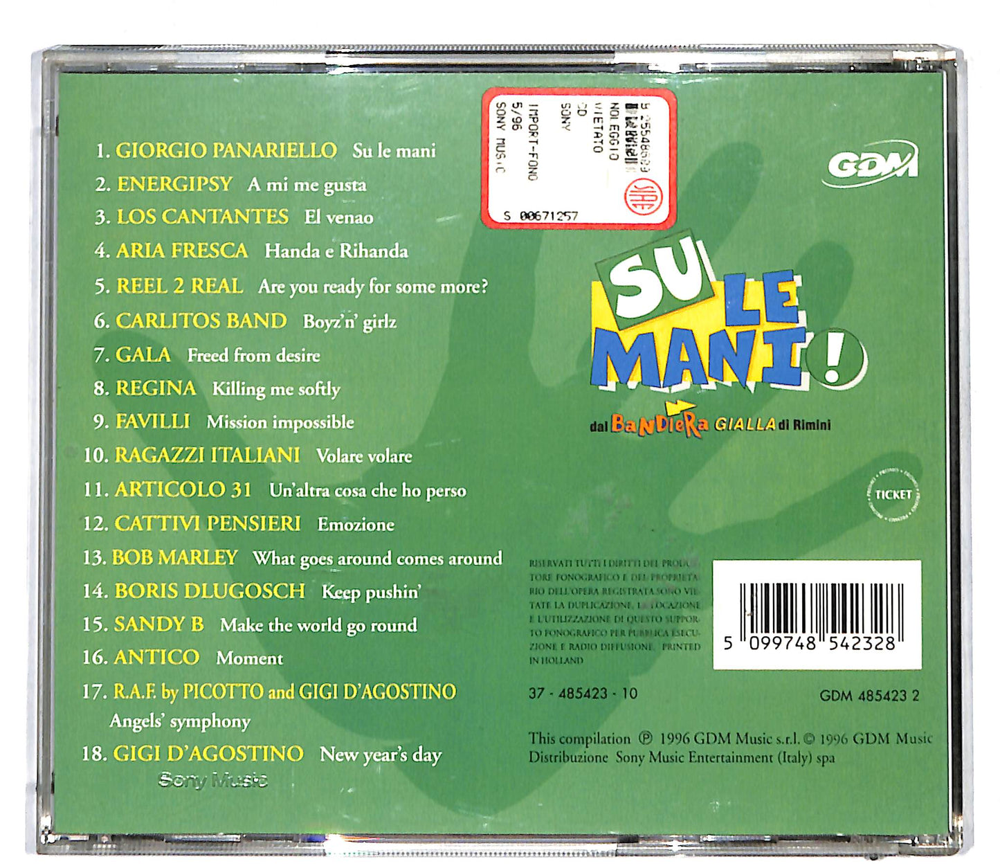 EBOND Various - Su Le Mani! CD CD108955