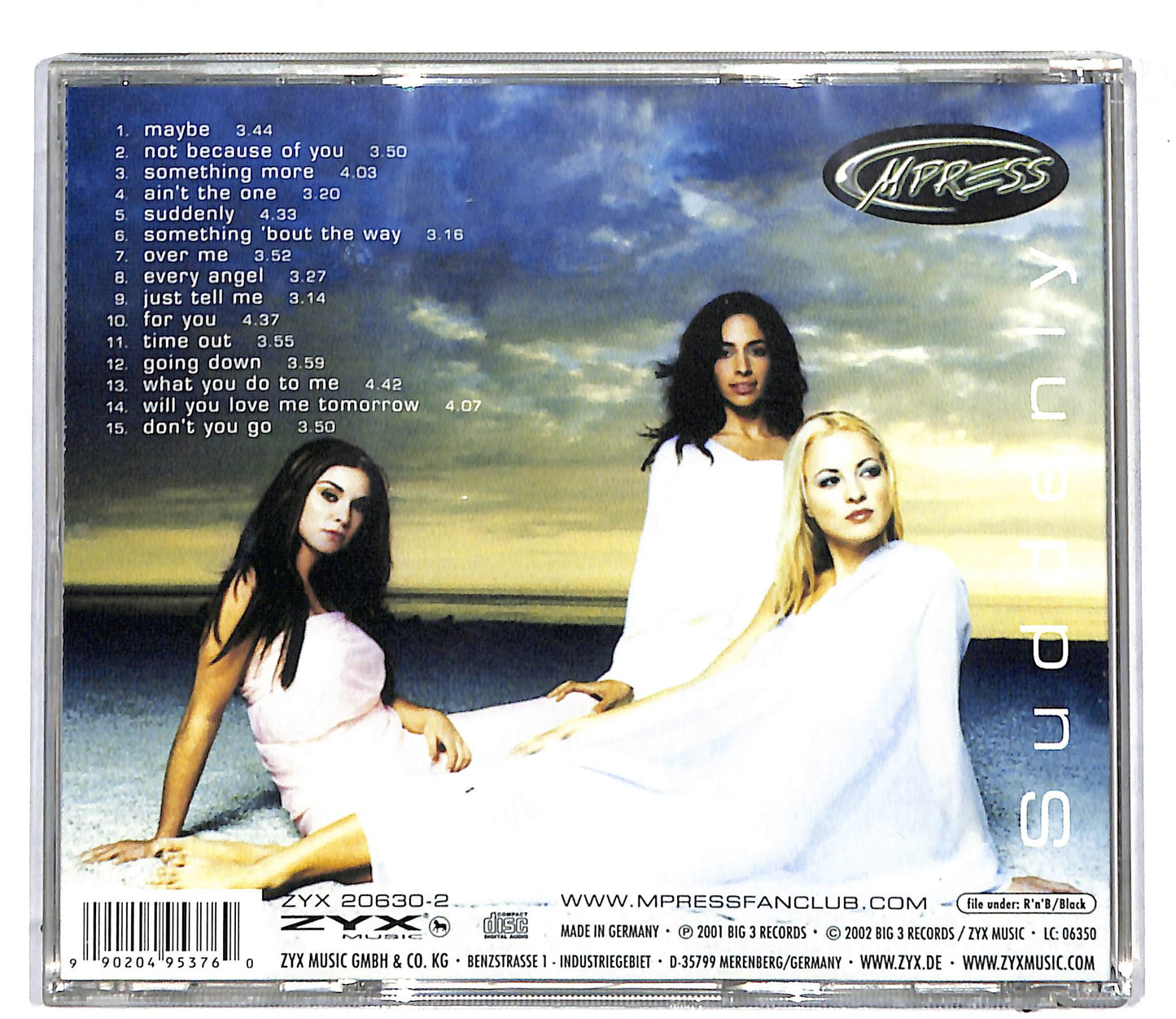 EBOND Mpress - Suddenly CD CD109043