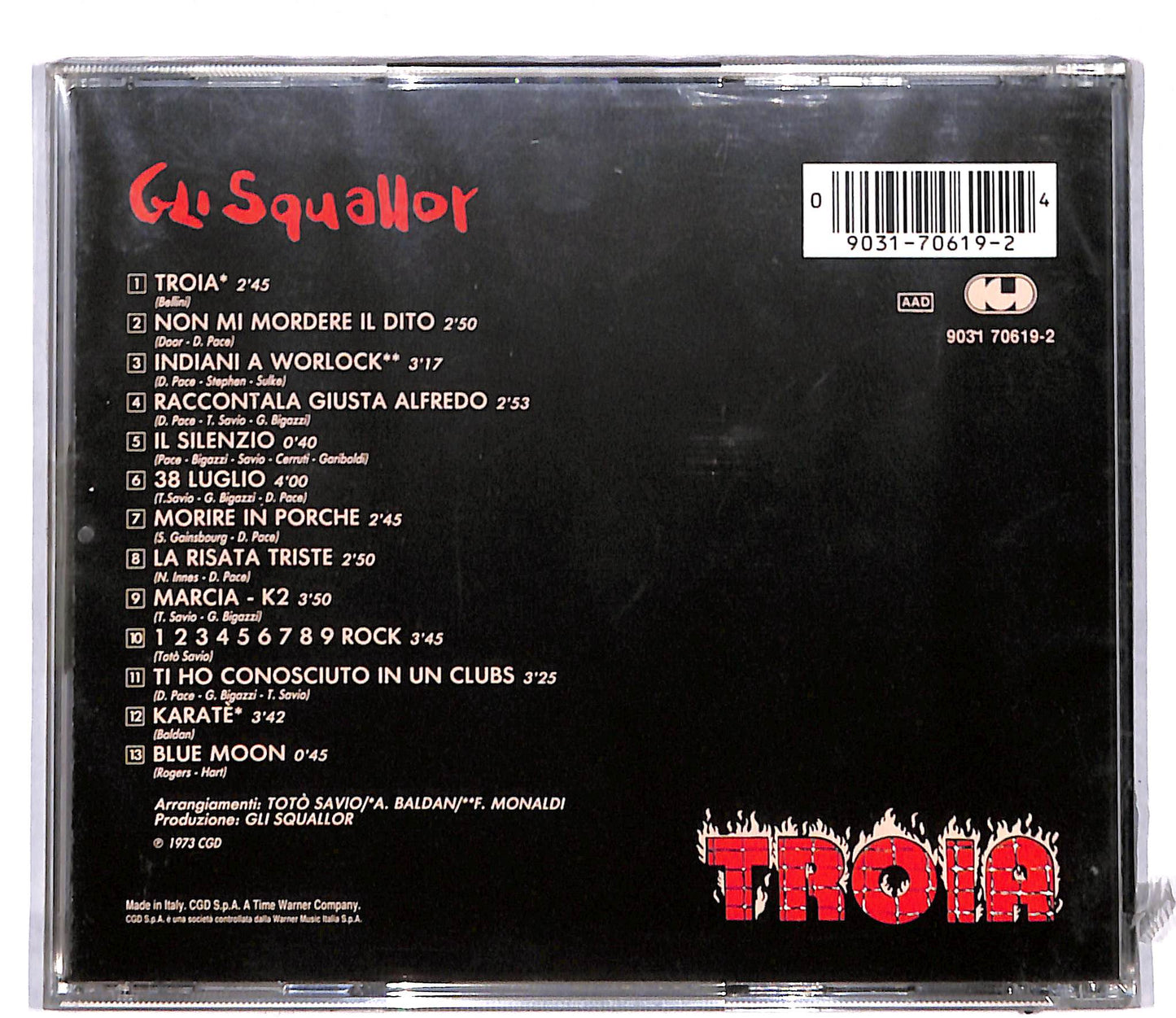EBOND Gli Squallor - Troia CD CD109108