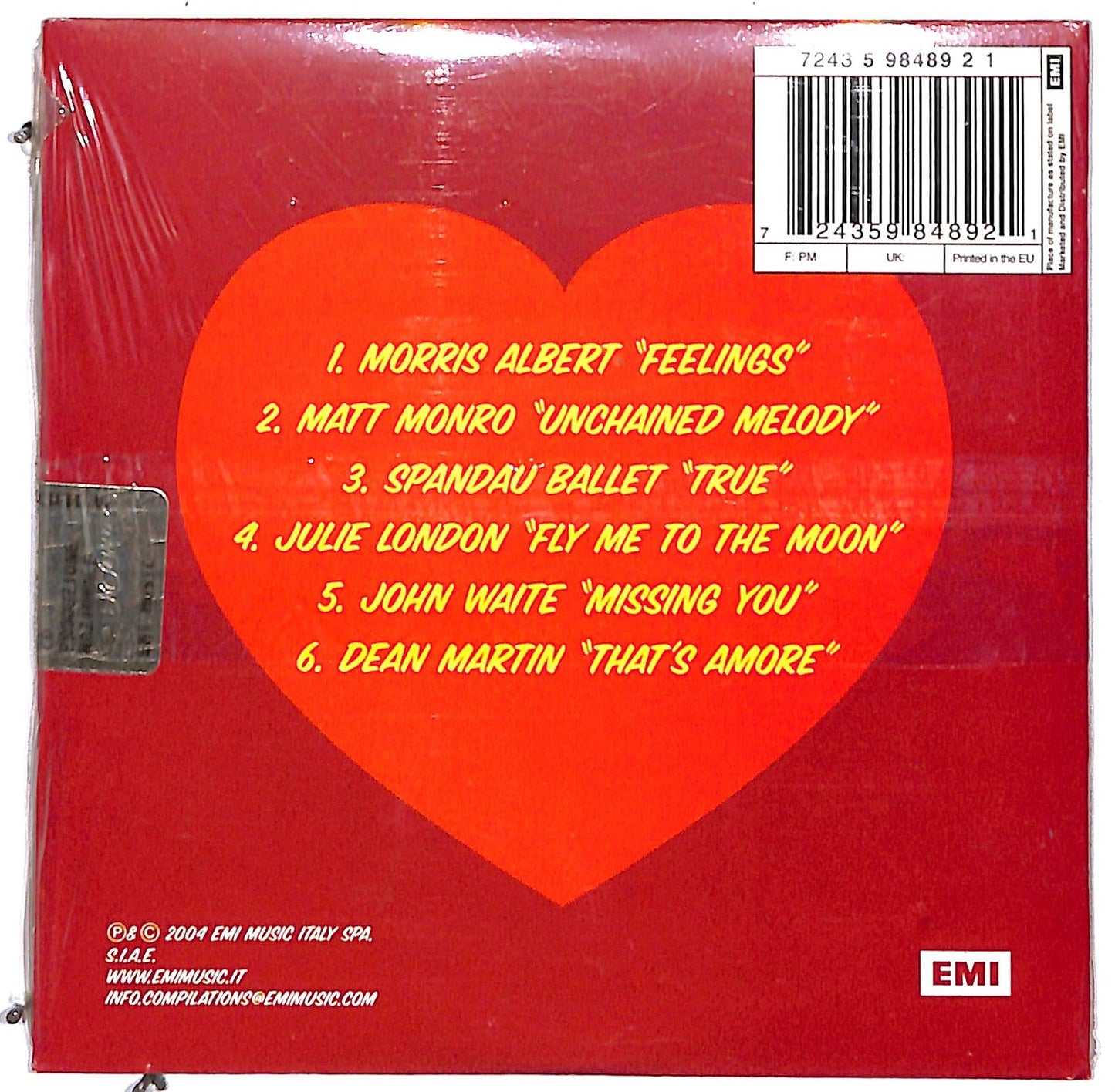 EBOND Various - Buon San Valentino! CD CD109115