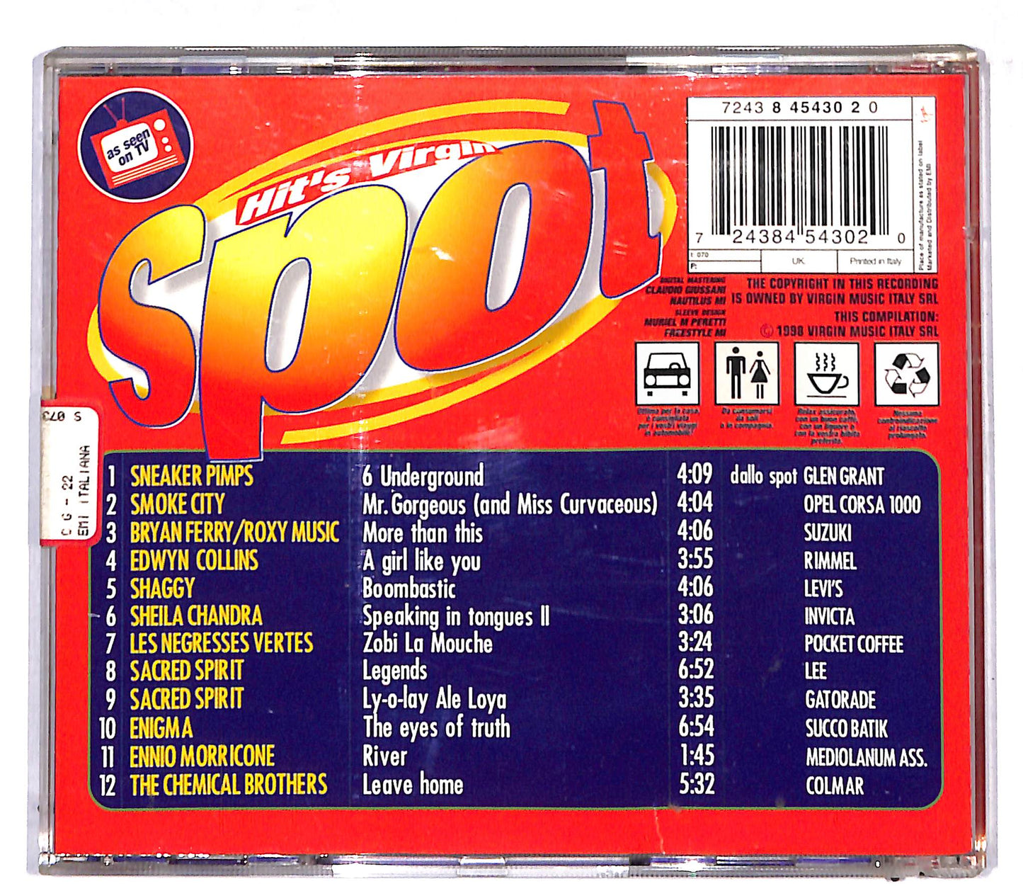 EBOND Various - Hit's Virgin Spot CD CD109140
