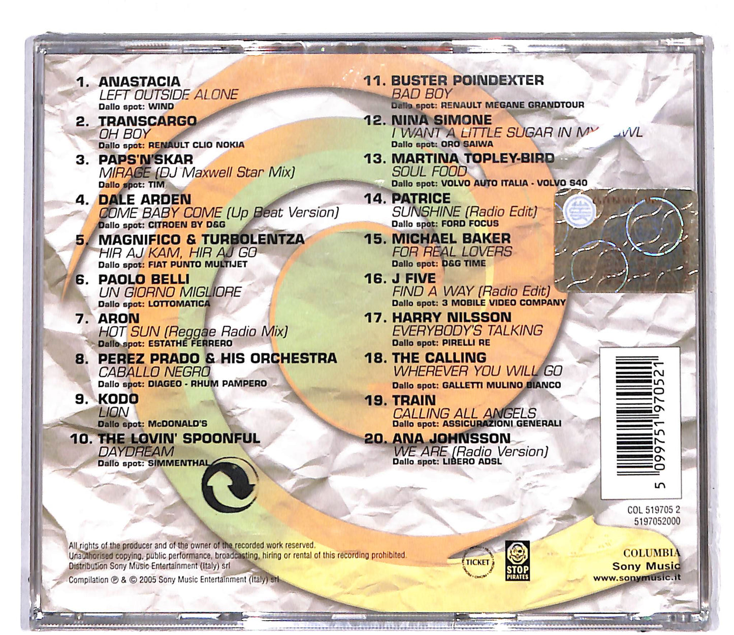 EBOND Various - Spot...Issimi 2005 CD CD109143