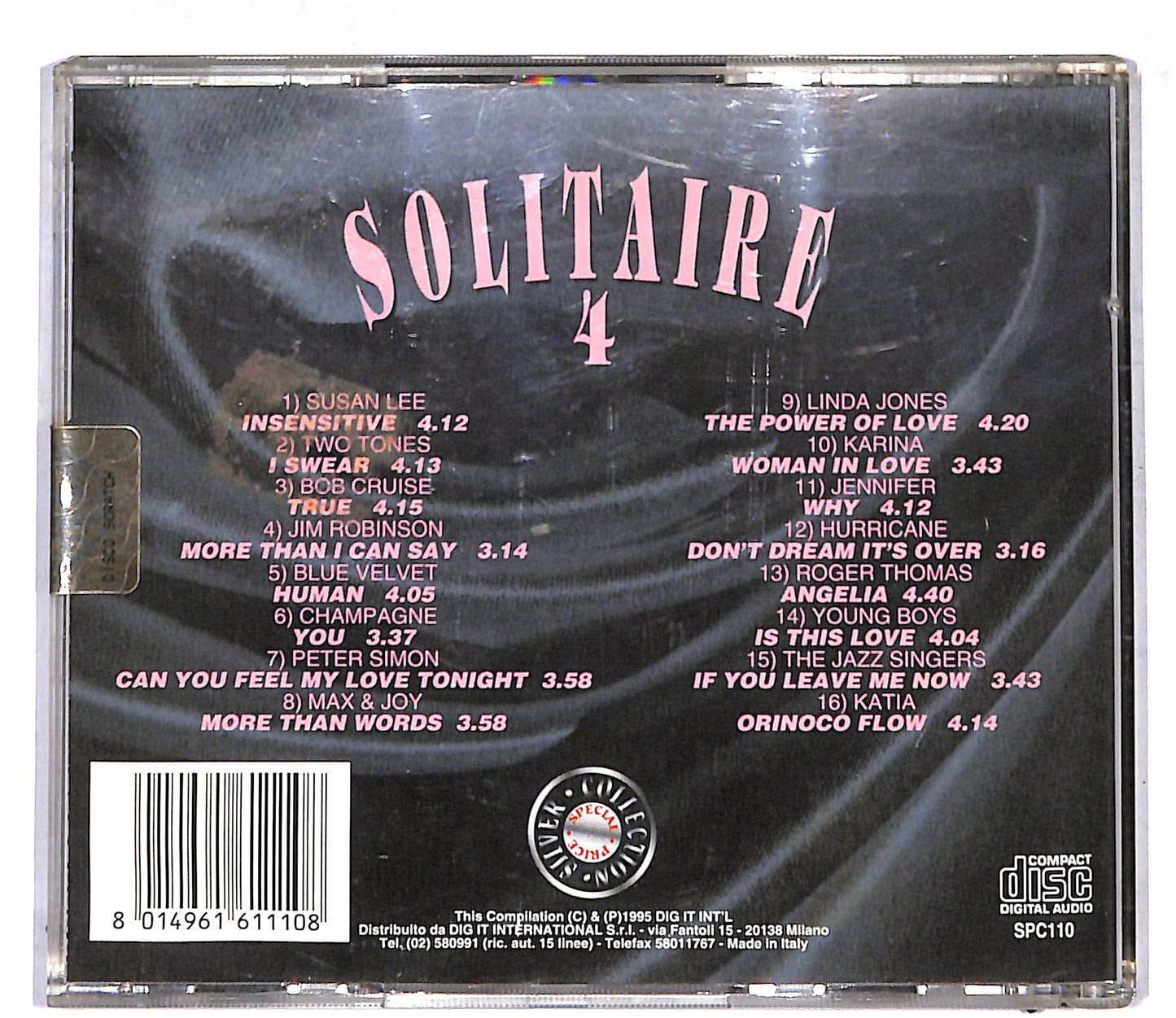 EBOND Various - Solitaire 4 CD CD109166