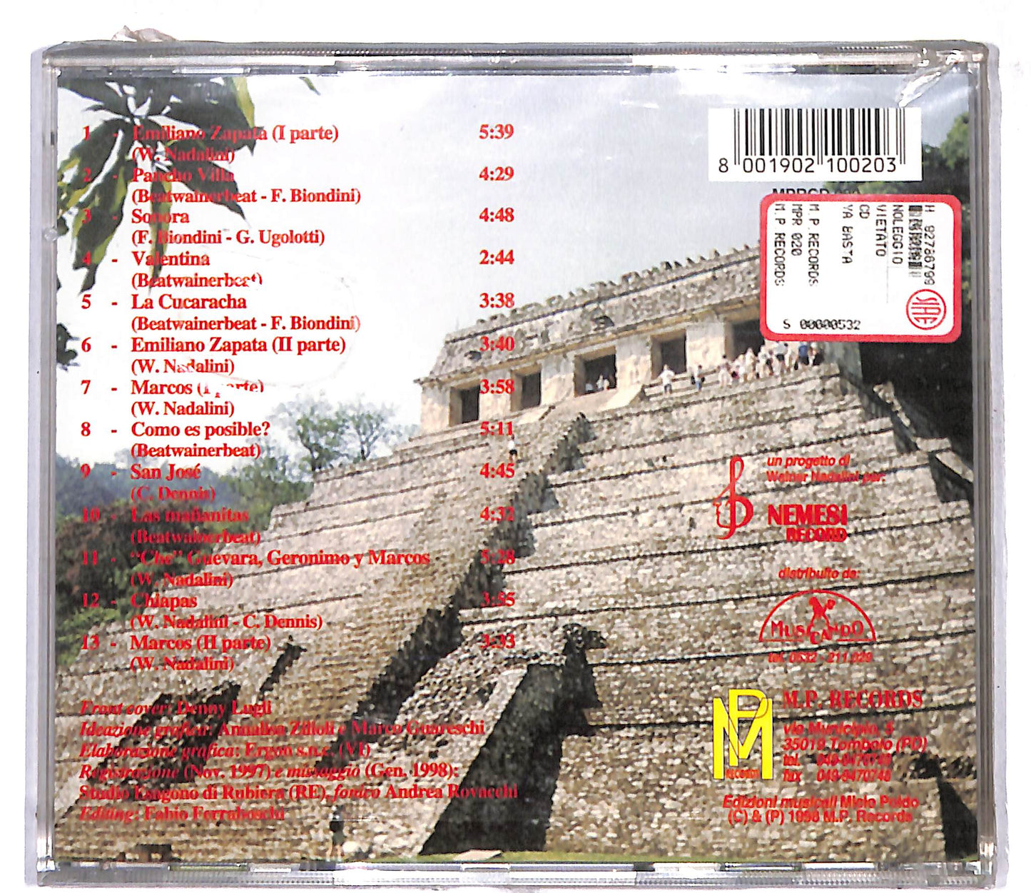EBOND Wainer Nadalini - Ya Basta CD CD109212