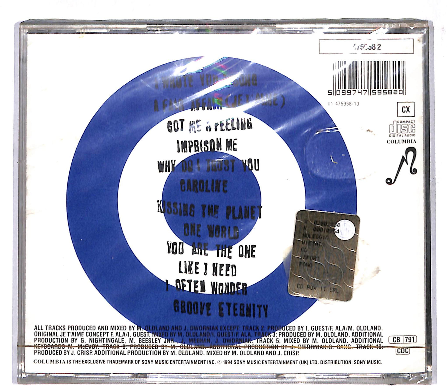 EBOND Misty Oldland - Supernatural CD CD109216