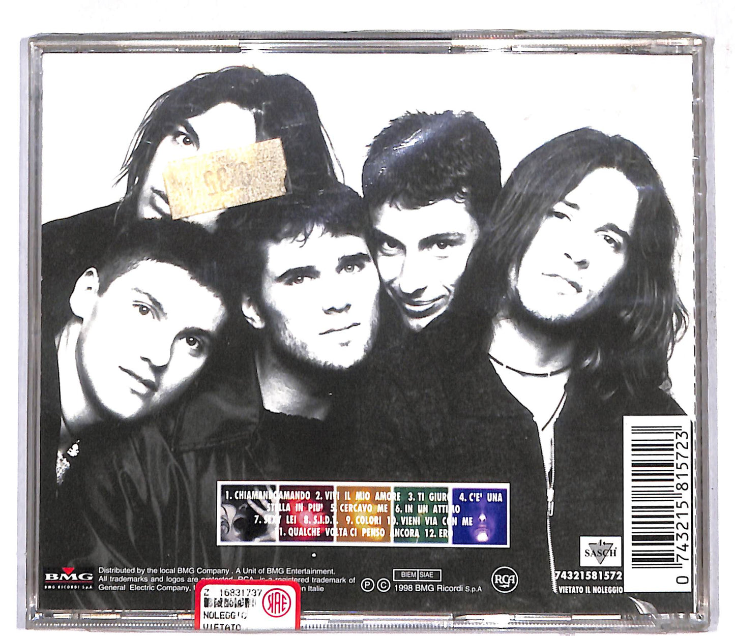 EBOND I Ragazzi Italiani - E' Tempo... CD CD109254