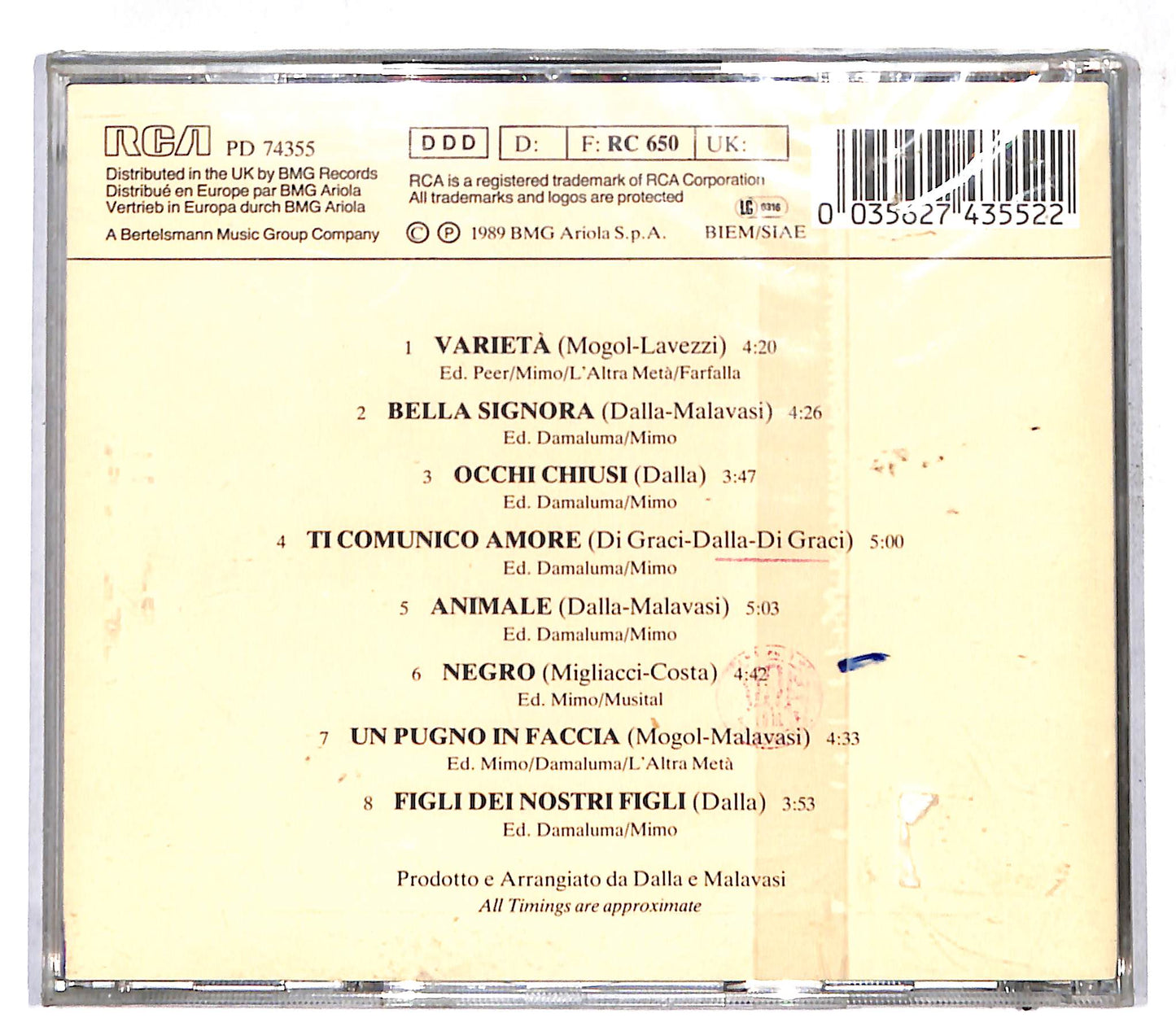 EBOND Gianni Morandi - Varieta CD CD109307