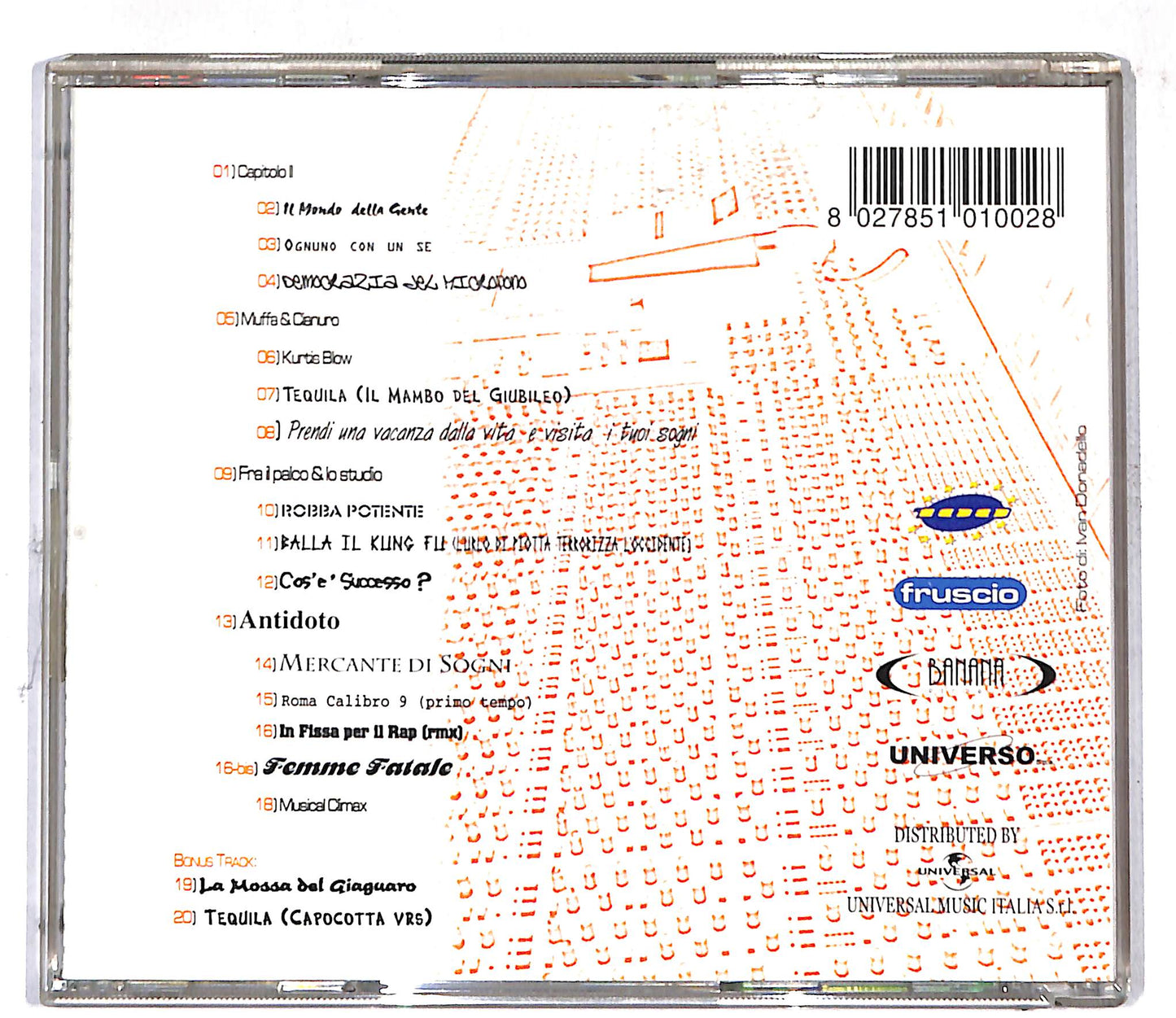 EBOND Piotta - Democrazia Del Microfono CD CD109348