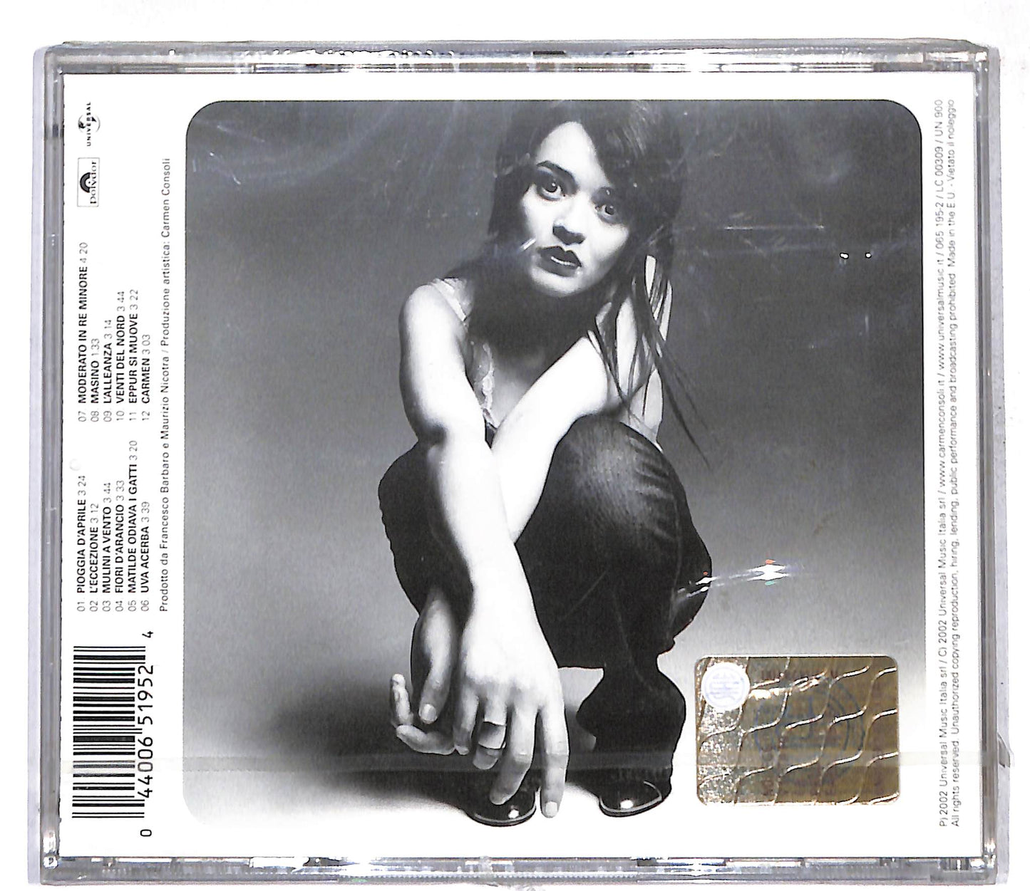 EBOND Carmen Consoli - L'Eccezione CD CD109422