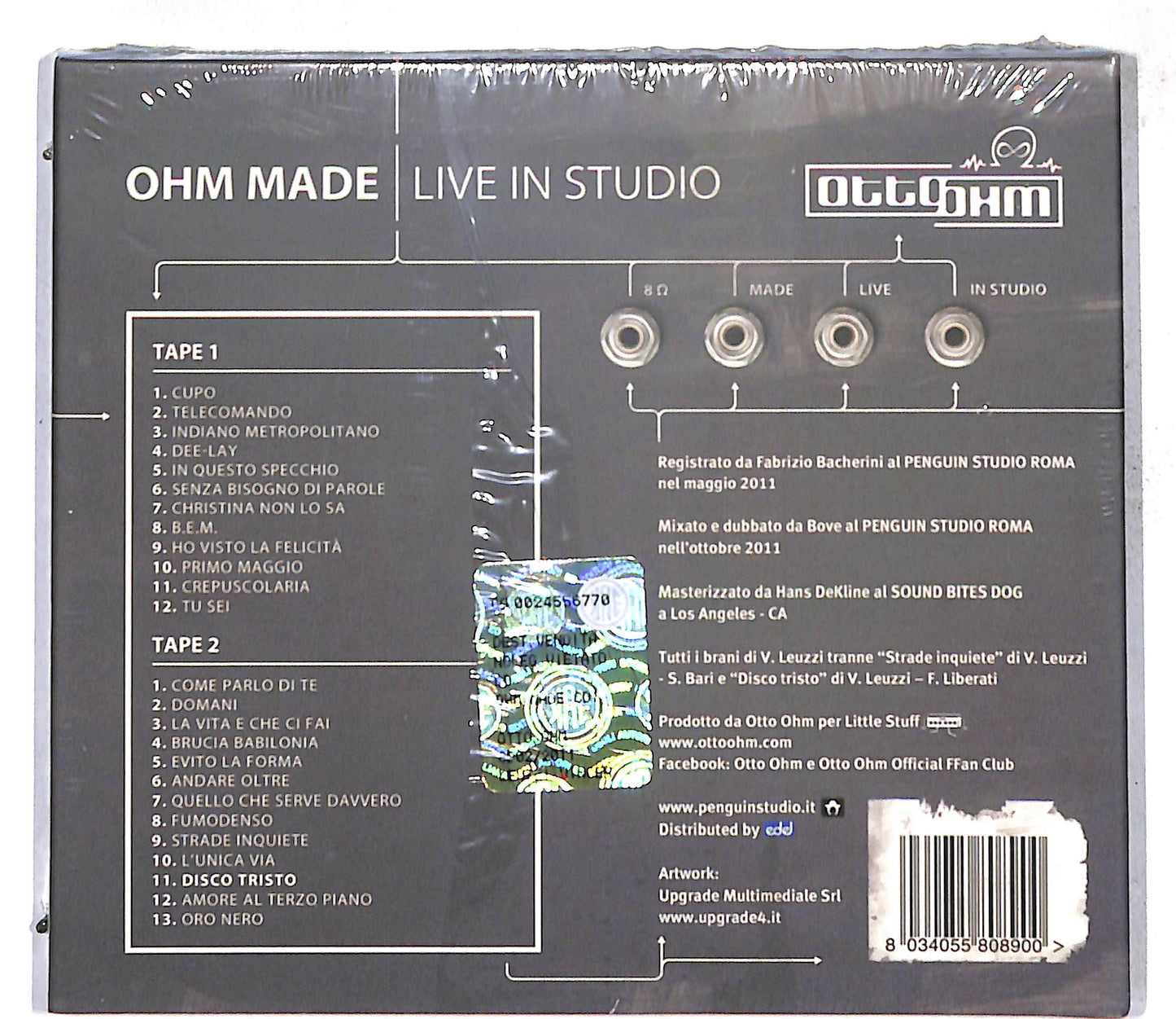 EBOND Otto Ohm - Ohm Made │ Live In Studio CD CD109453