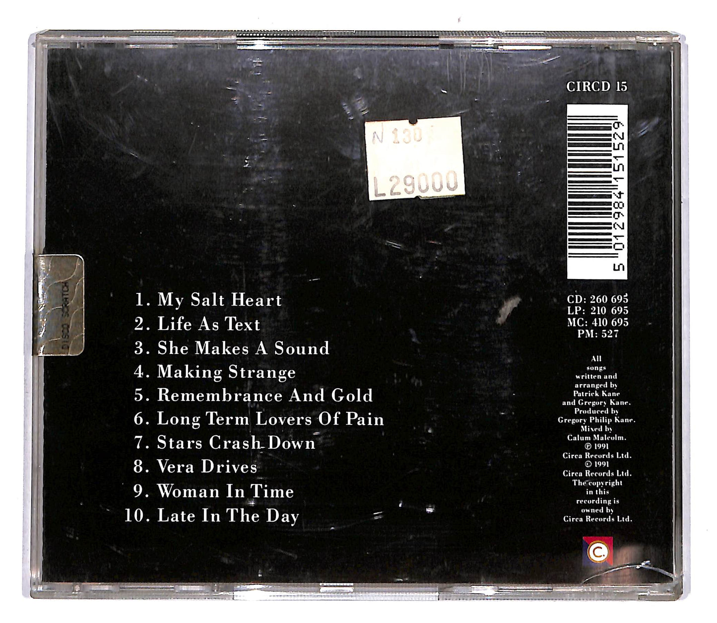 EBOND Hue And Cry - Stars Crash Down CD CD109503