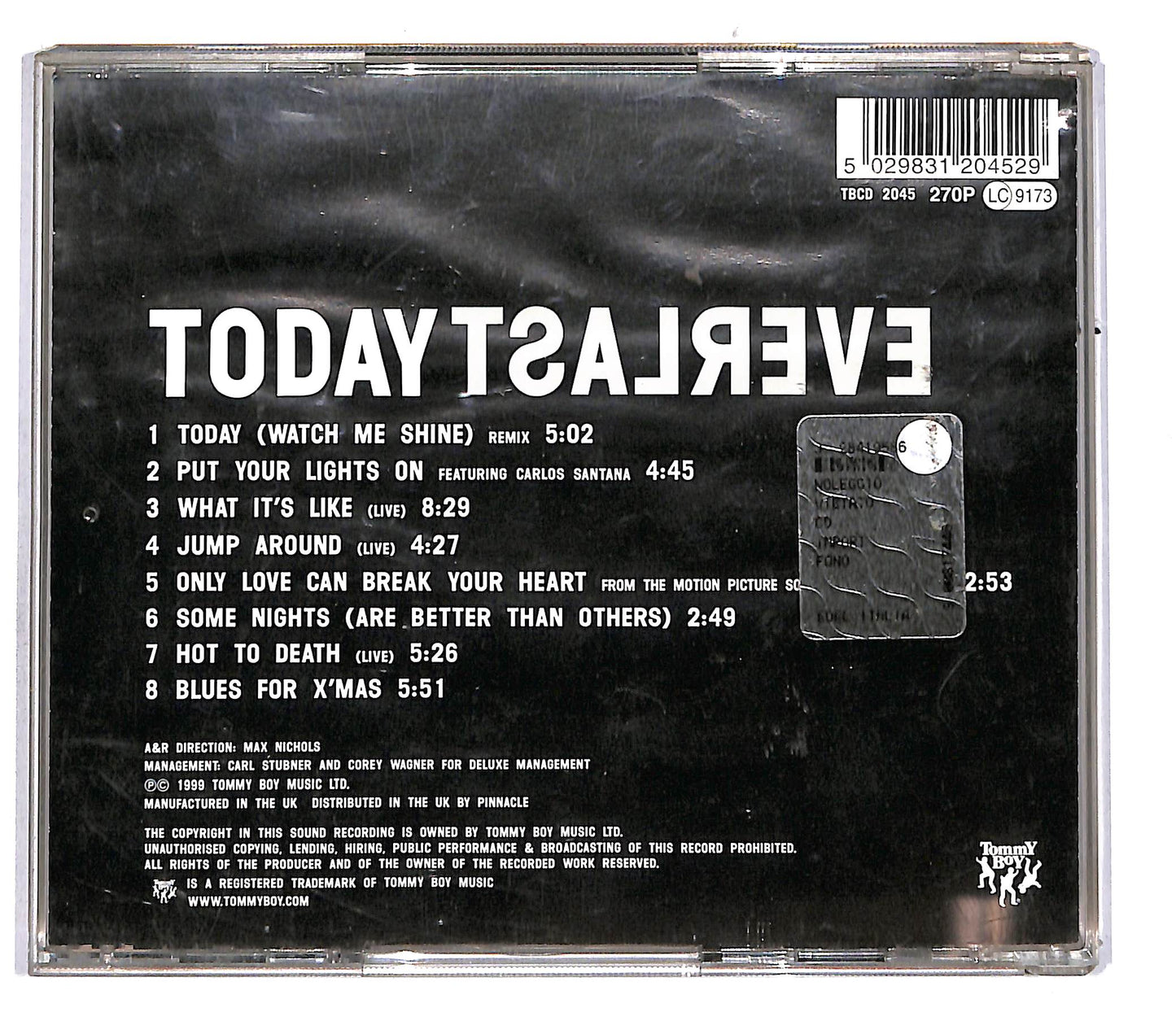 EBOND Everlast - Today CD CD109518