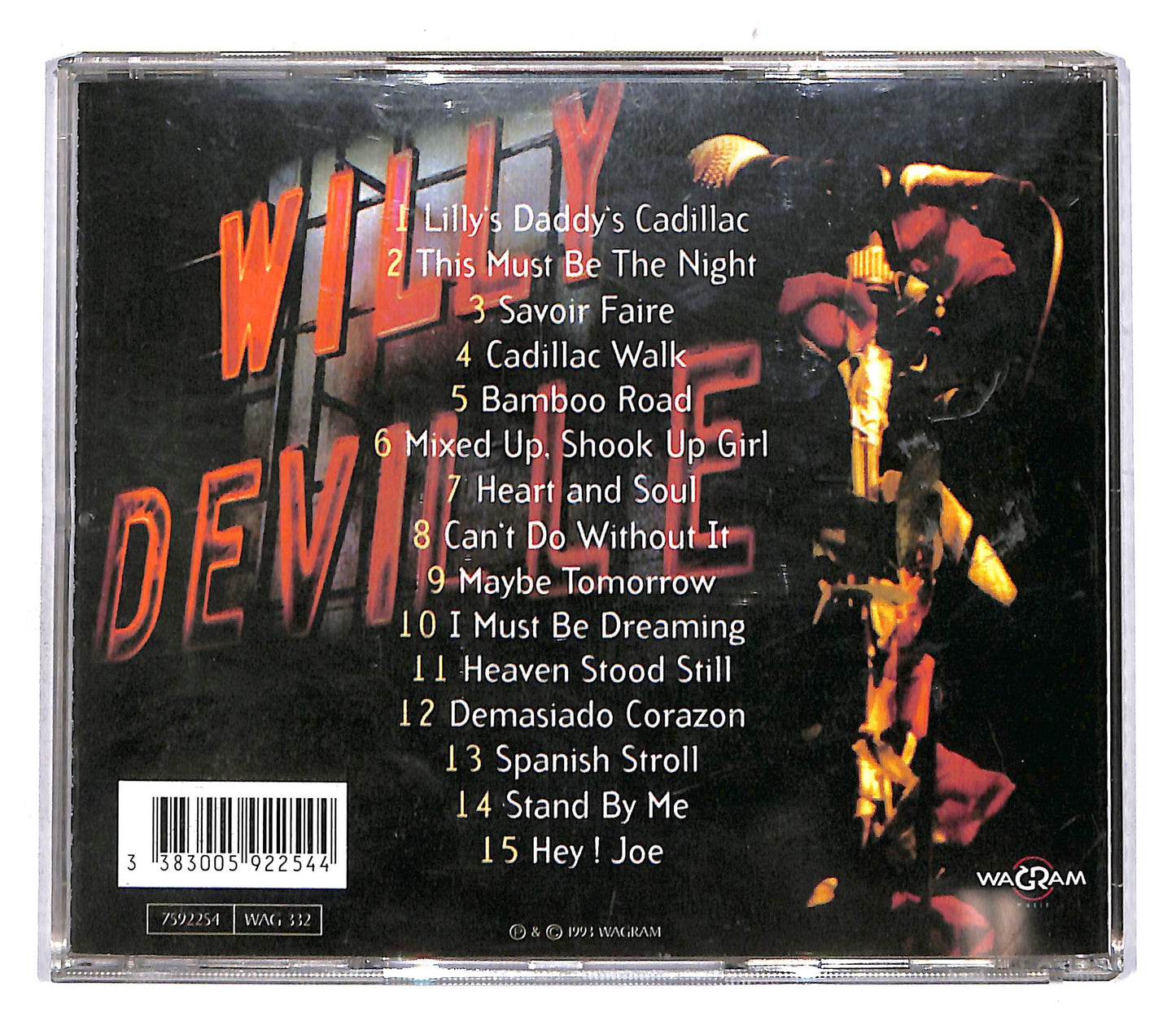 EBOND Willy DeVille - (Live) CD CD109522