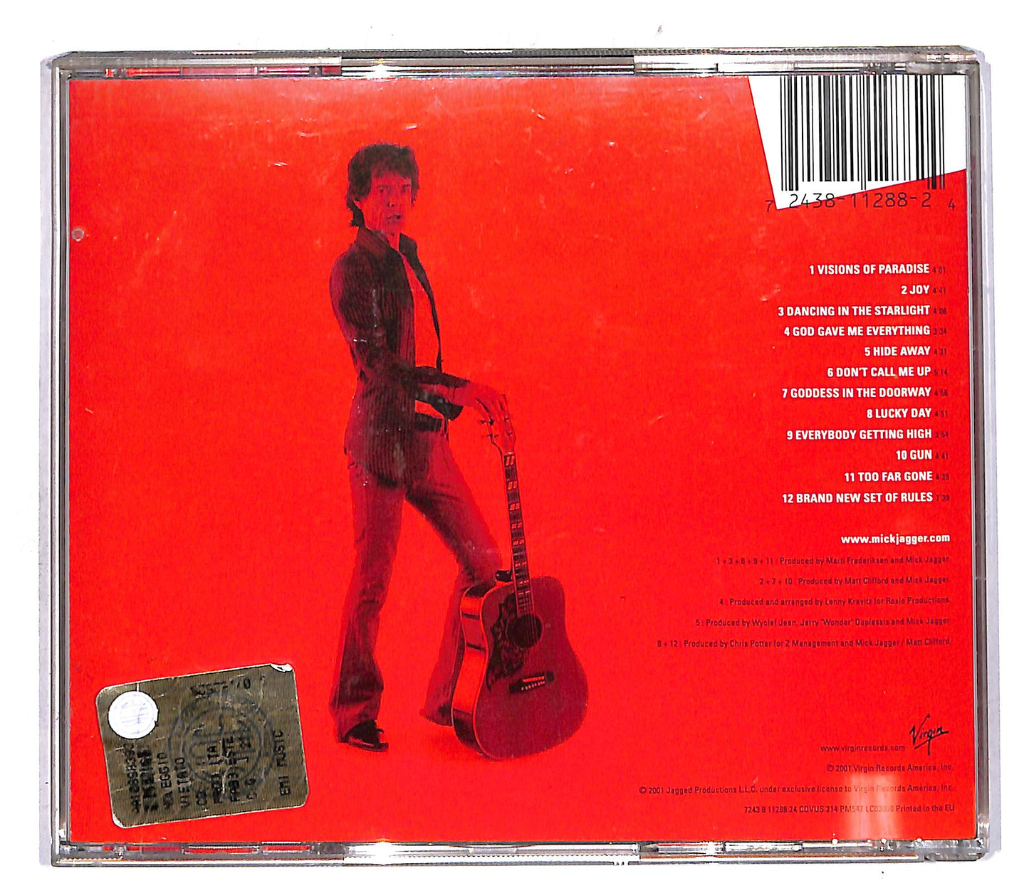 EBOND Mick Jagger - Goddessinthedoorway CD CD109528