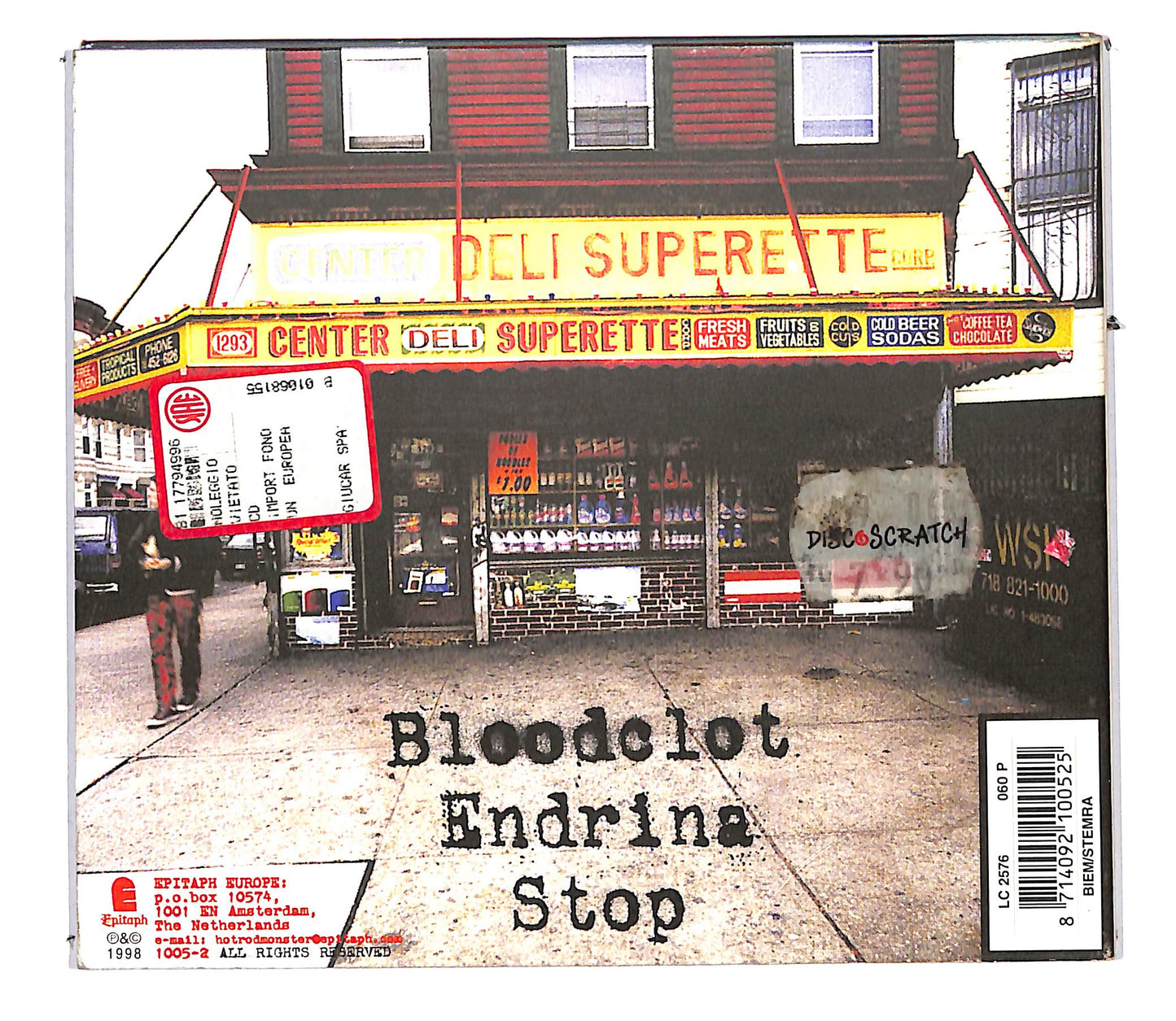 EBOND Rancid - Bloodclot DIGIPACK CD CD109604